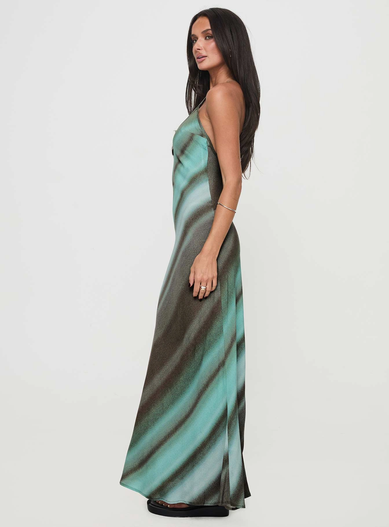 Cool Shape Otillie Maxi Dress Blue Multi