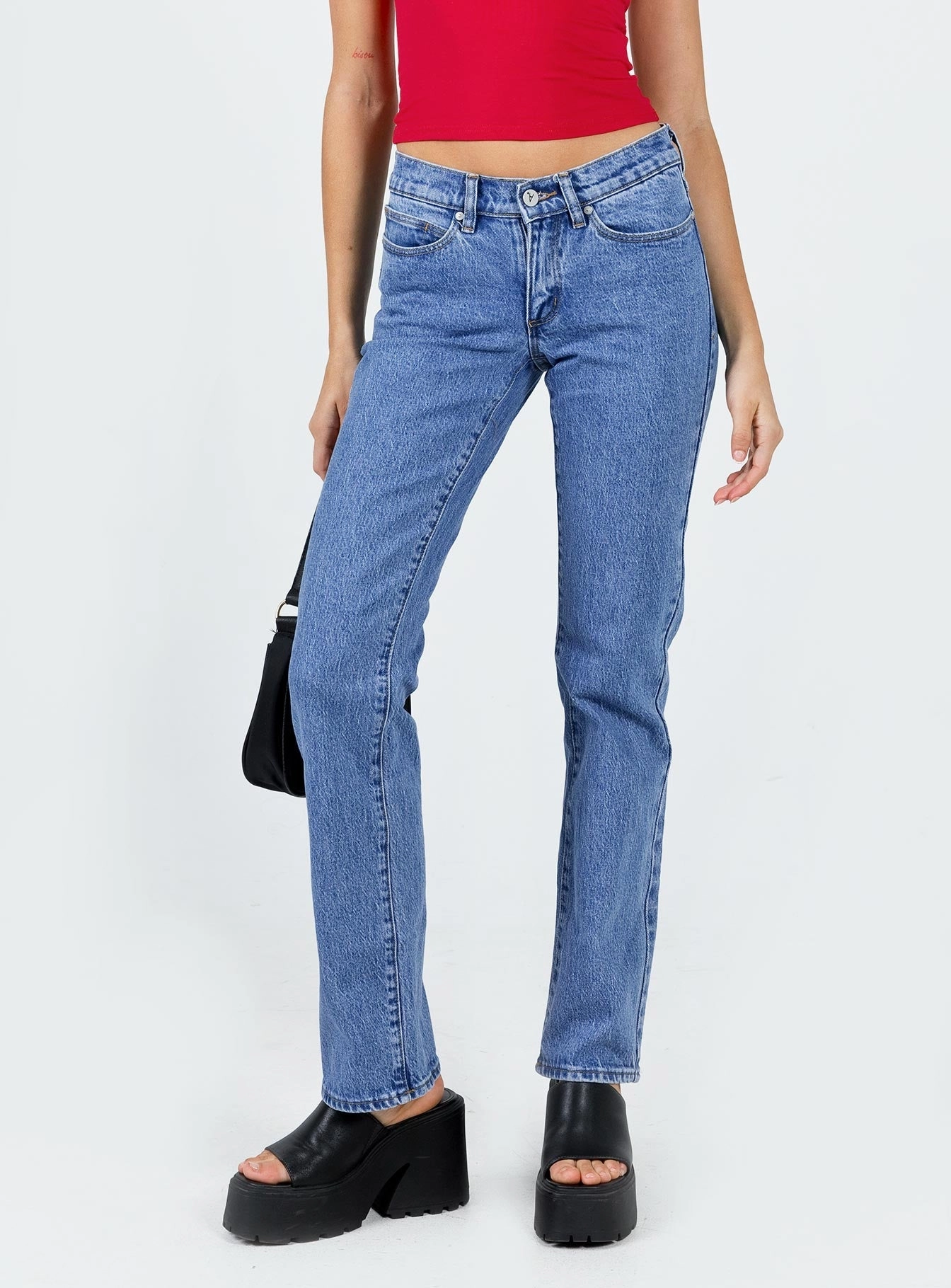 Abrand 99 Low Straight Debbie Mid Blue Work Ready Neutral