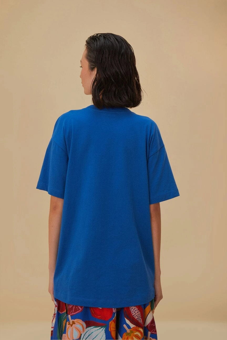 Blue Beet Farm To Table Organic Cotton T-Shirt Chic Style Trend Chic Vibes