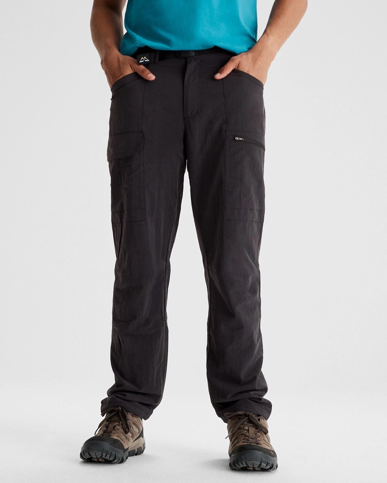 AntiStaticLining Cozy Lining Men's EVRY-Day Lined Cargo Pants  - Black