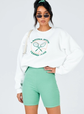 Casual Layers Laguna Beach Bike Shorts Green