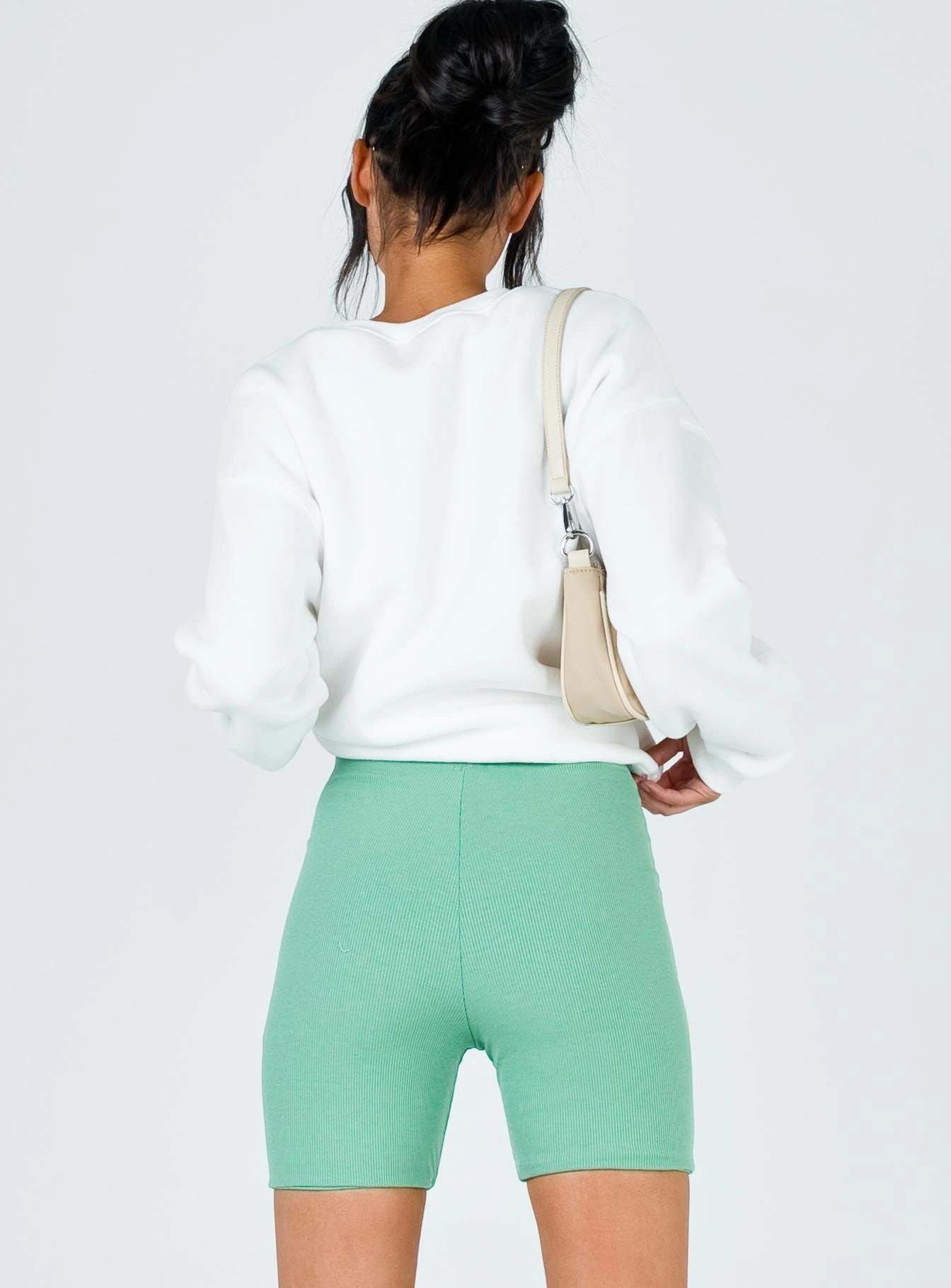 Laguna Beach Bike Shorts Green Sporty Flex