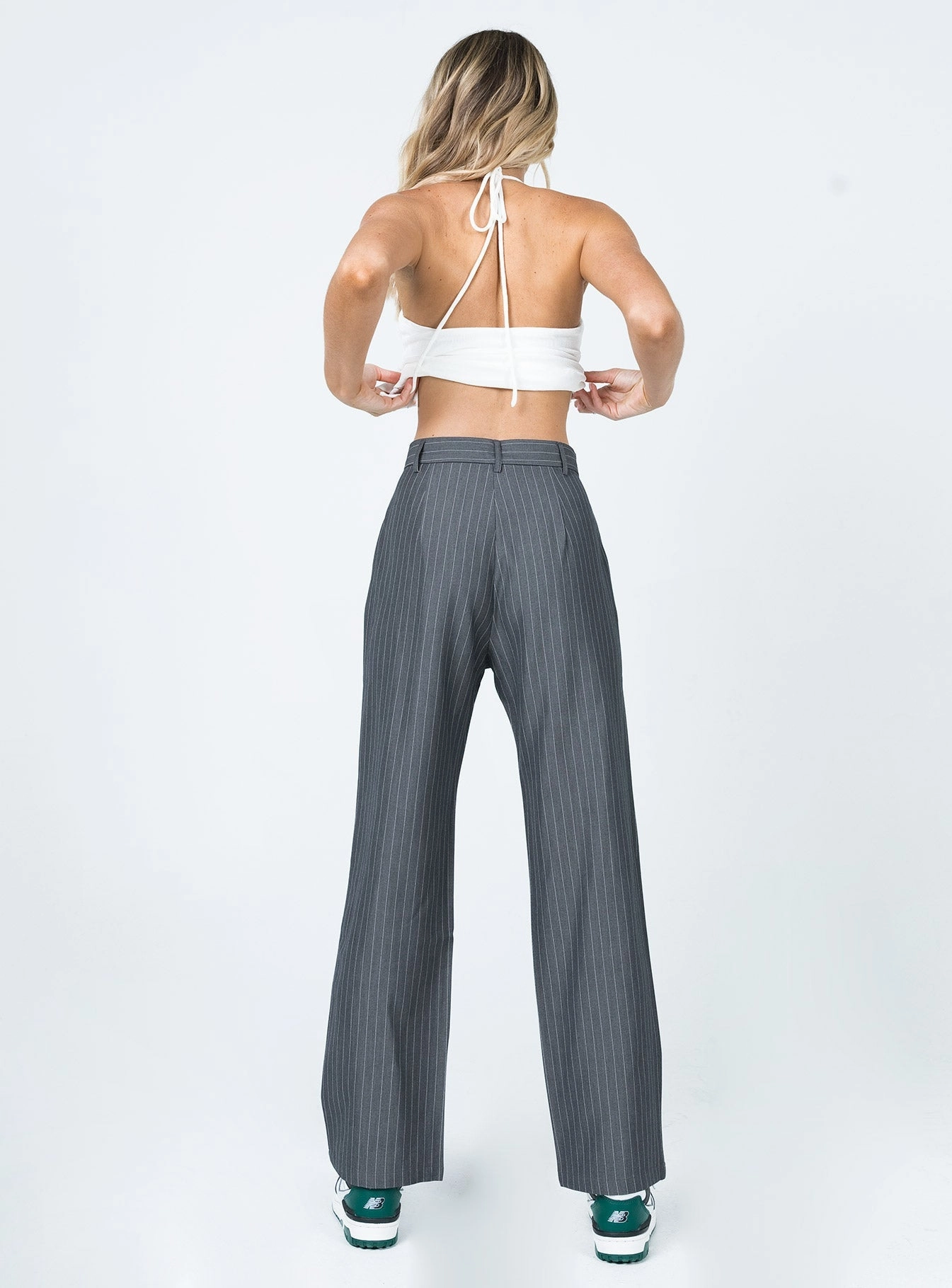 Minimal Cut Essential Waist Joplin Pants Grey