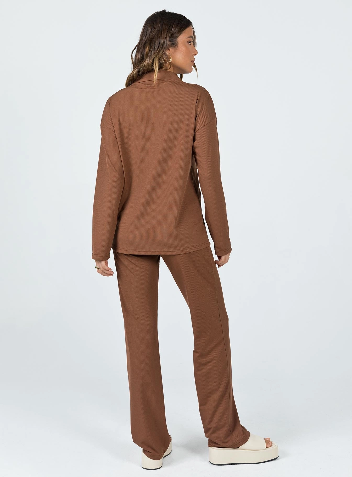 Cozy Waist Odor Control Tech Ellianna Set Brown