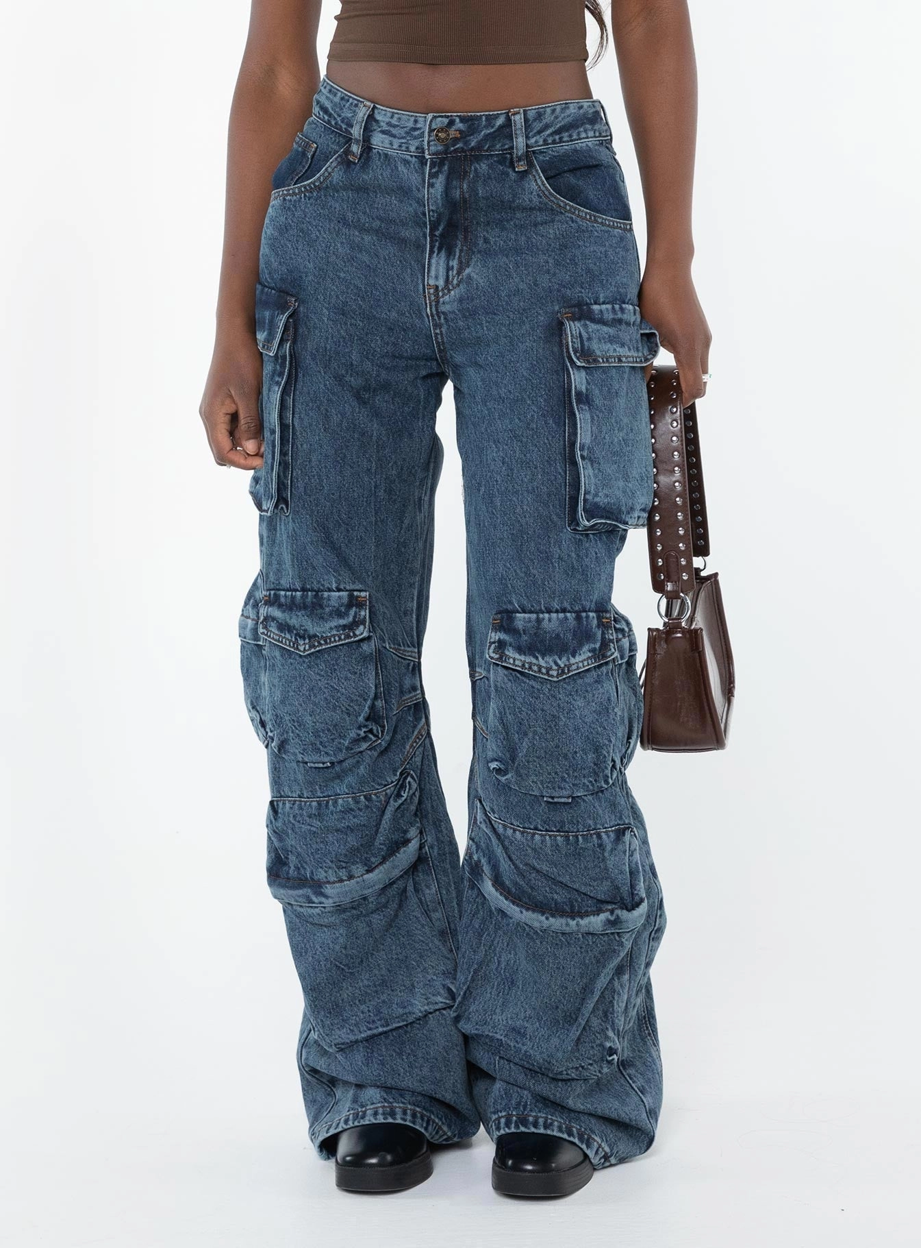 Smokeshow Jeans Blue Denim Casual Friday Durable Athlete Fit