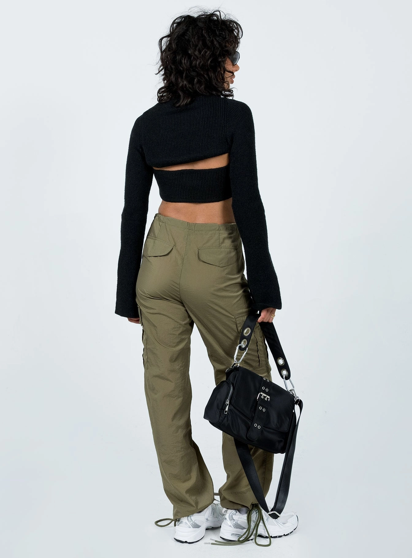 Comfortable Fashion Anti Pilling Fabric Poplar Cargo Utility Pants Khaki