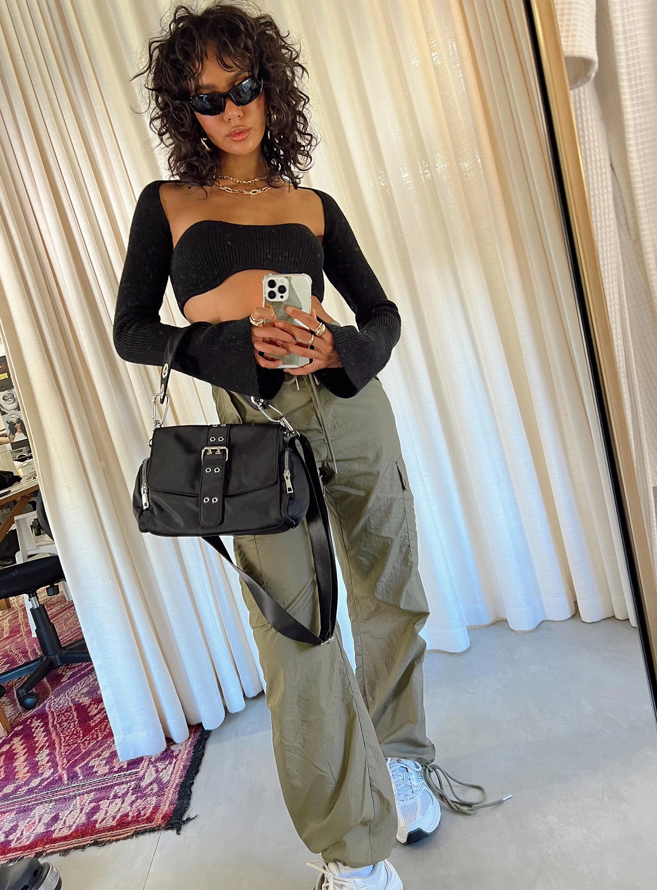 Poplar Cargo Utility Pants Khaki Thermal Regulating