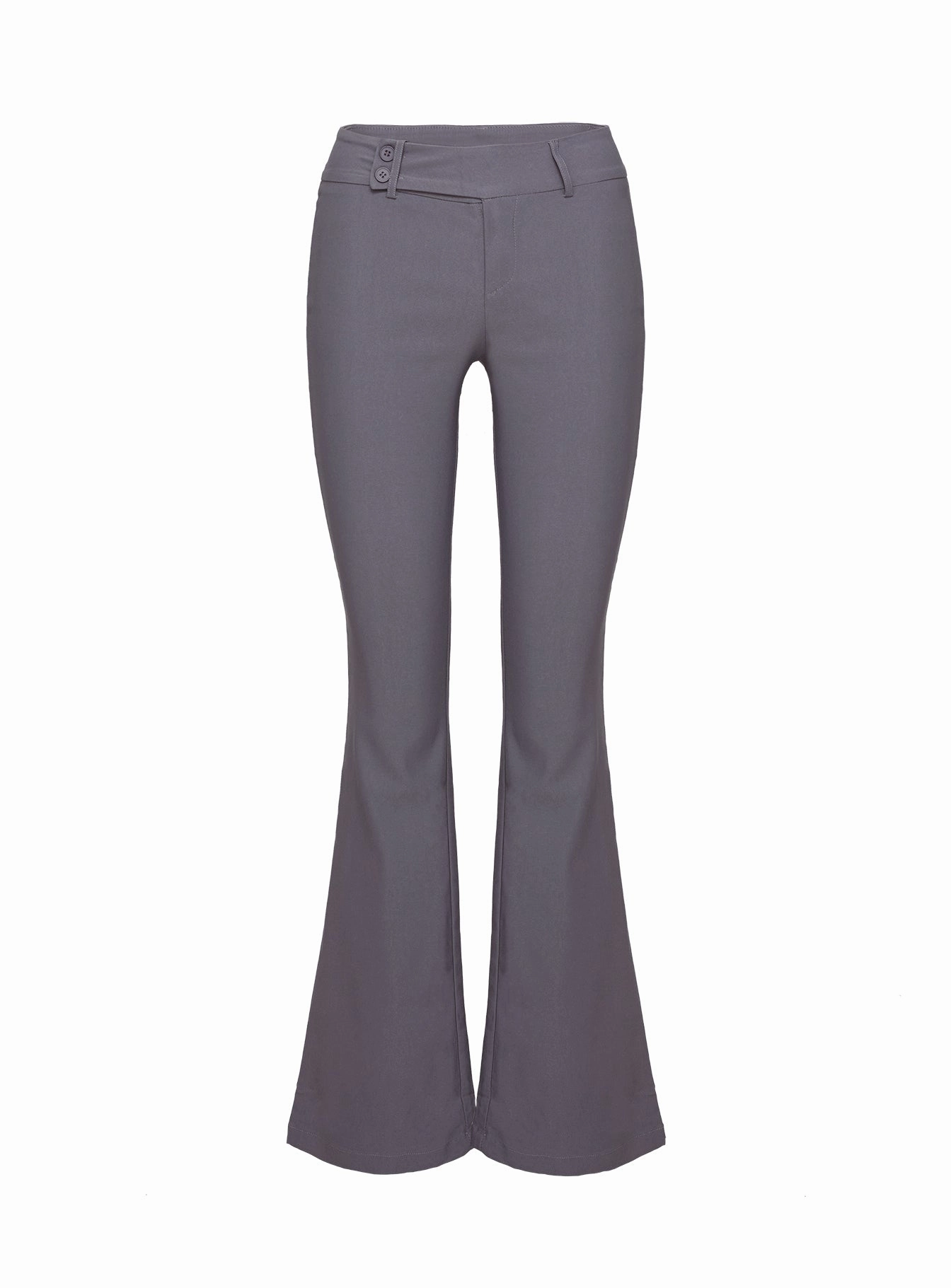 Kinkirk Flared Pants Grey breath easy Sporty Layers