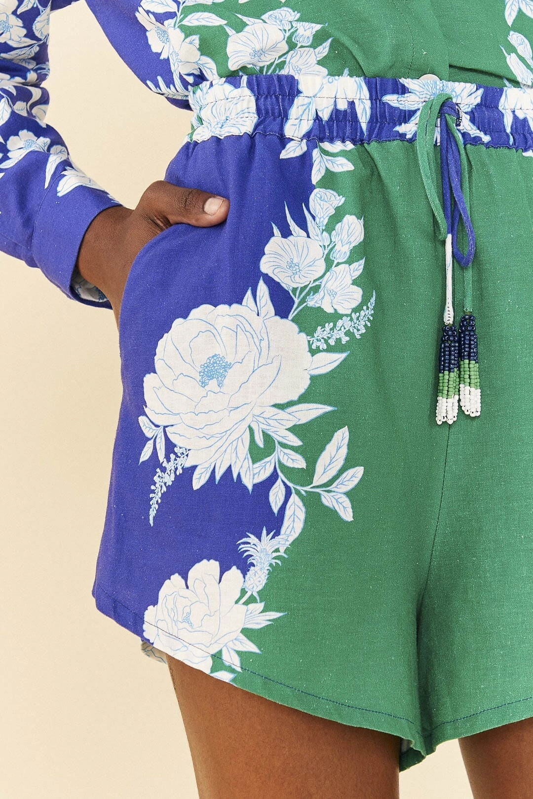 Soft Garden Shorts Formal Occasion
