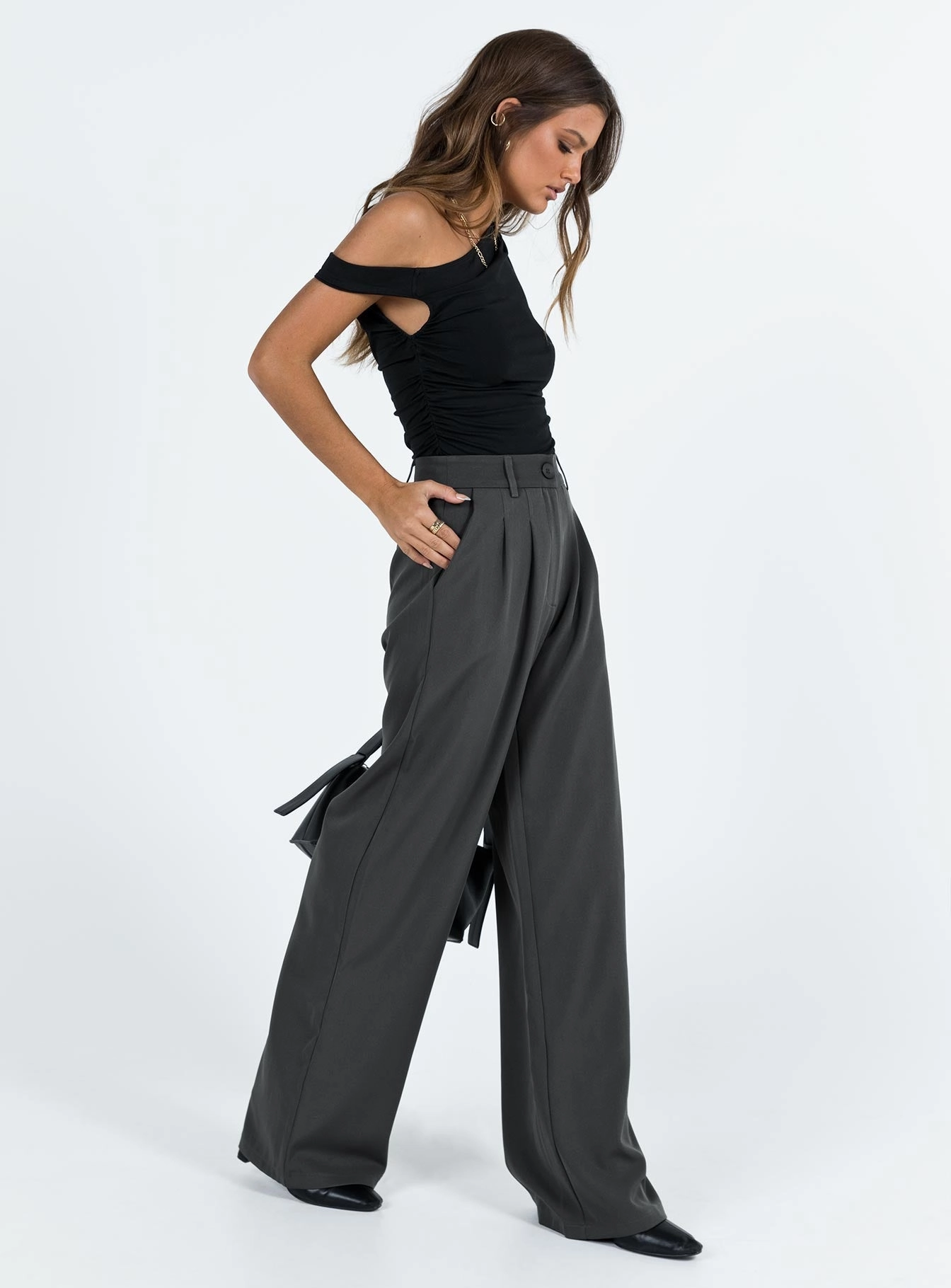 Comfy Movement Perfect Stretch Archer Pants Slate