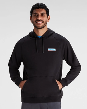Men's Heritage Logo LT BB Hoodie  - Black Stingray Breathable Base