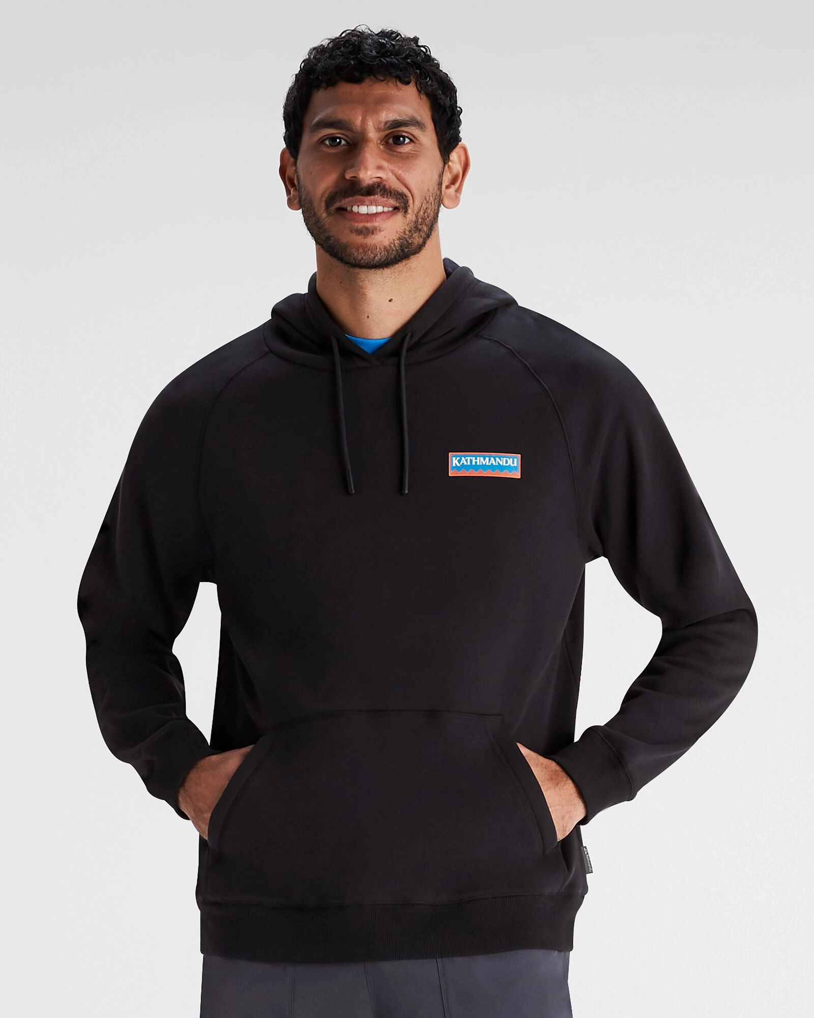 Men's Heritage Logo LT BB Hoodie  - Black Stingray Breathable Base