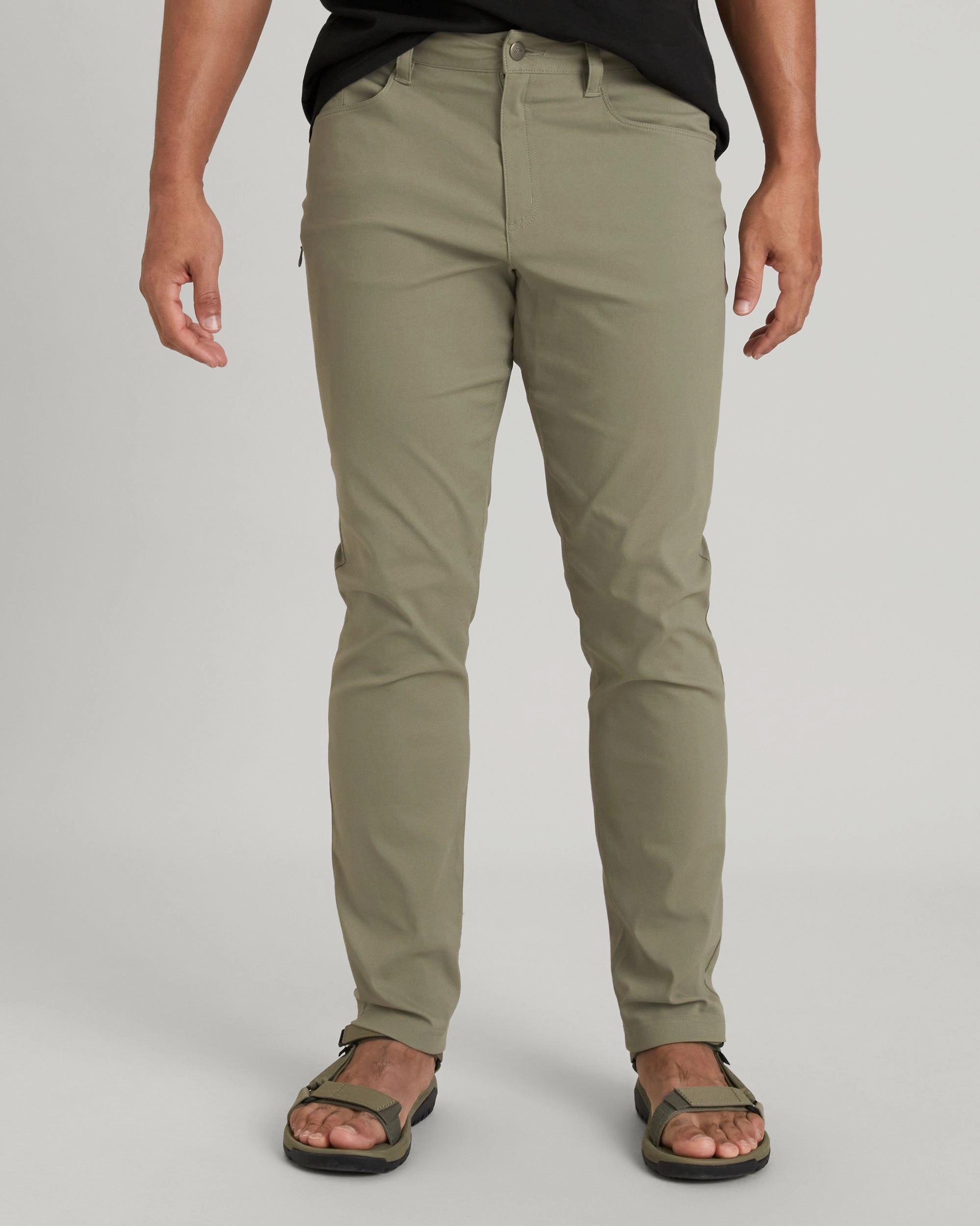 Anti Pilling Textile Versatile Fit Men's Flight Pants - Regular - Beech