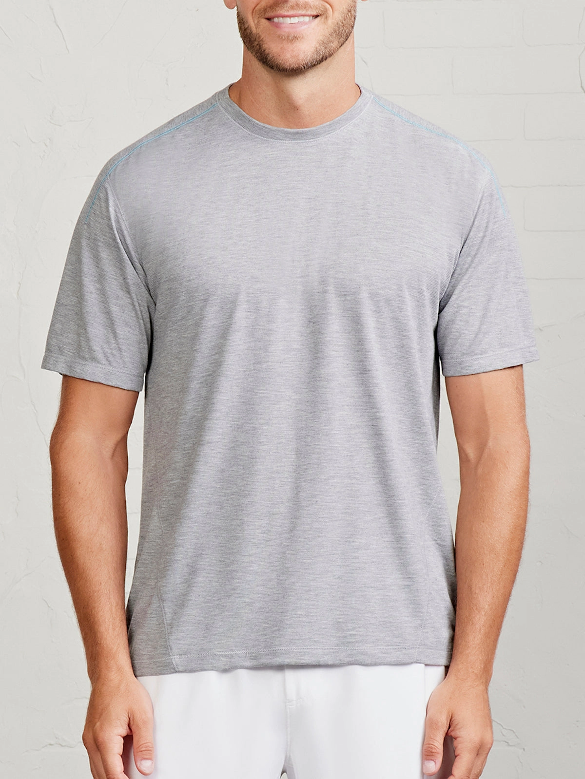 MicroAir Performance Mesh T-Shirt Button Down