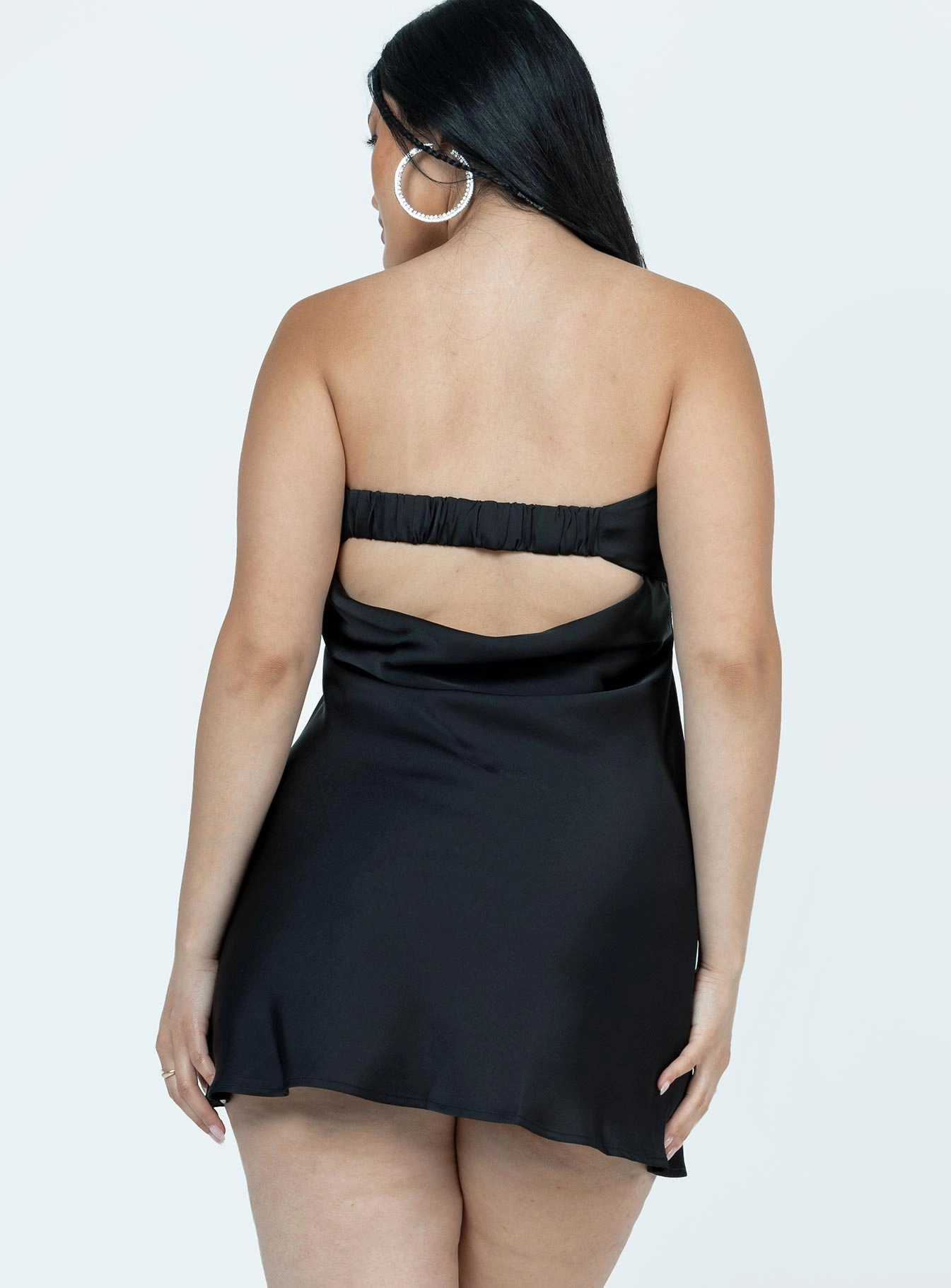 Confident Touch Timeless Comfort Phillipa Mini Dress Black