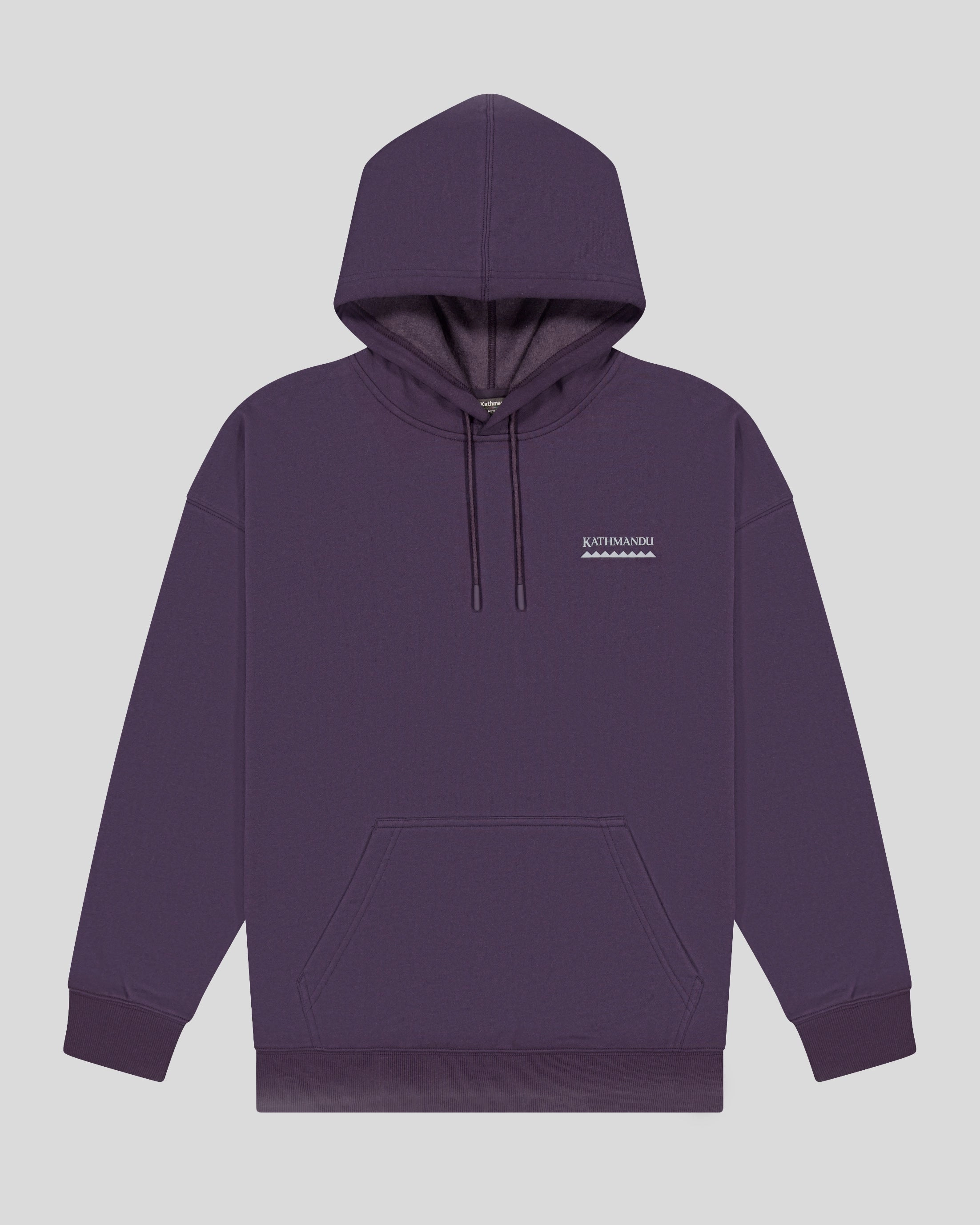 Soft Fabric Cozy Knit Look Heritage Logo Women's Slouchy Brushed Hoodie - Orbit