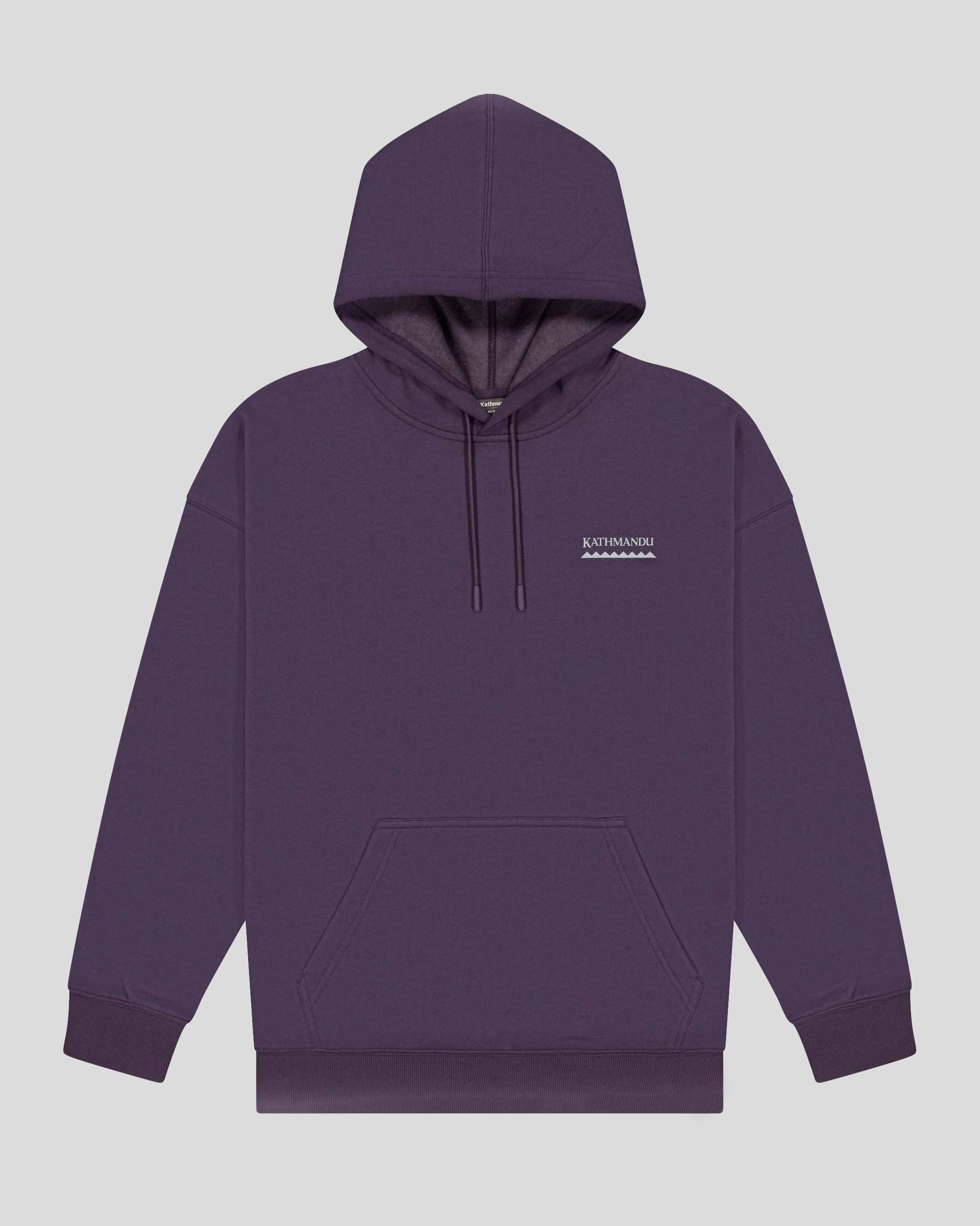 Slim Waist Light Stretch Heritage Logo Women's Slouchy Brushed Hoodie - Orbit