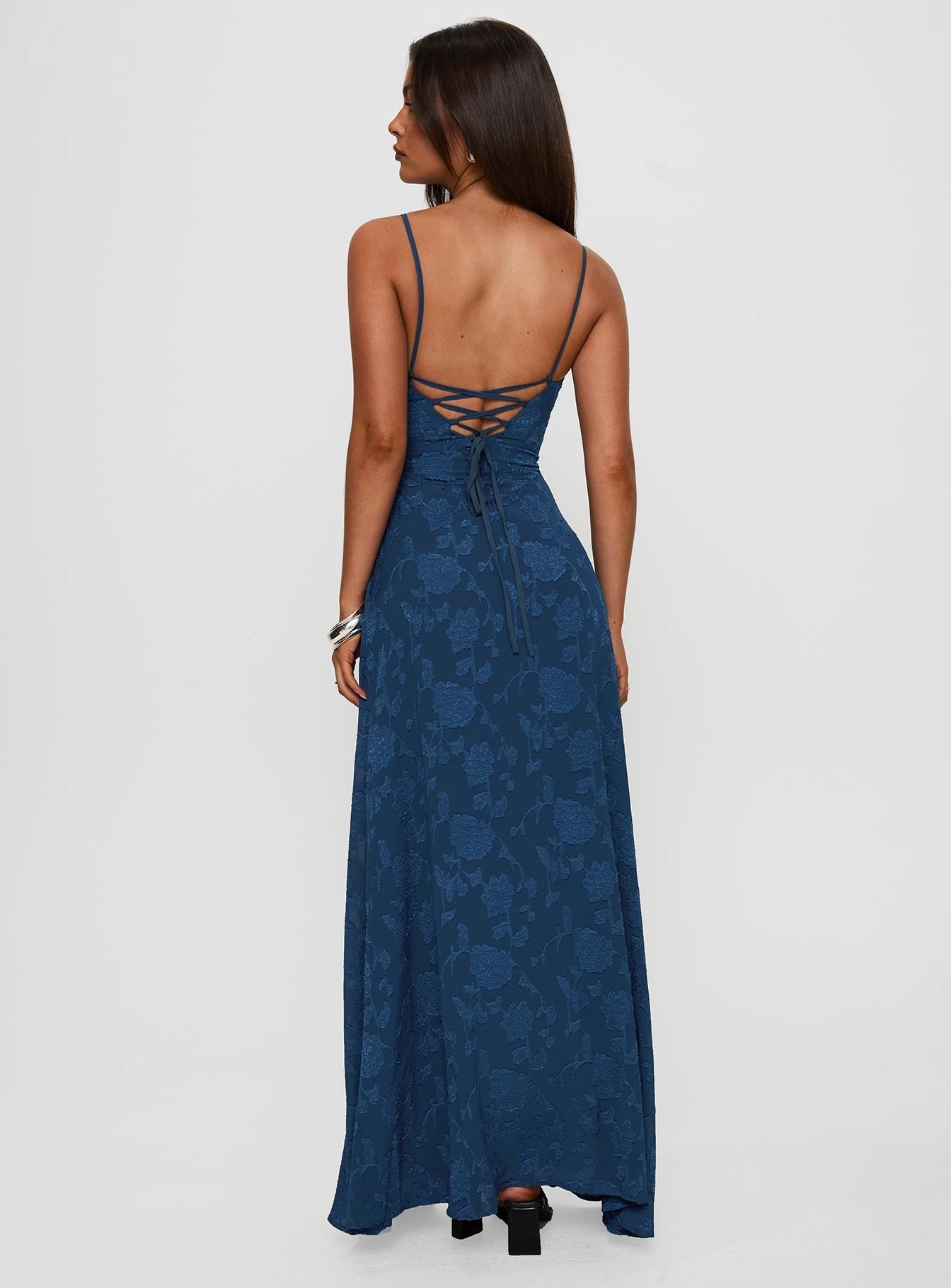 Casual Pick South Of France Maxi Dress Navy