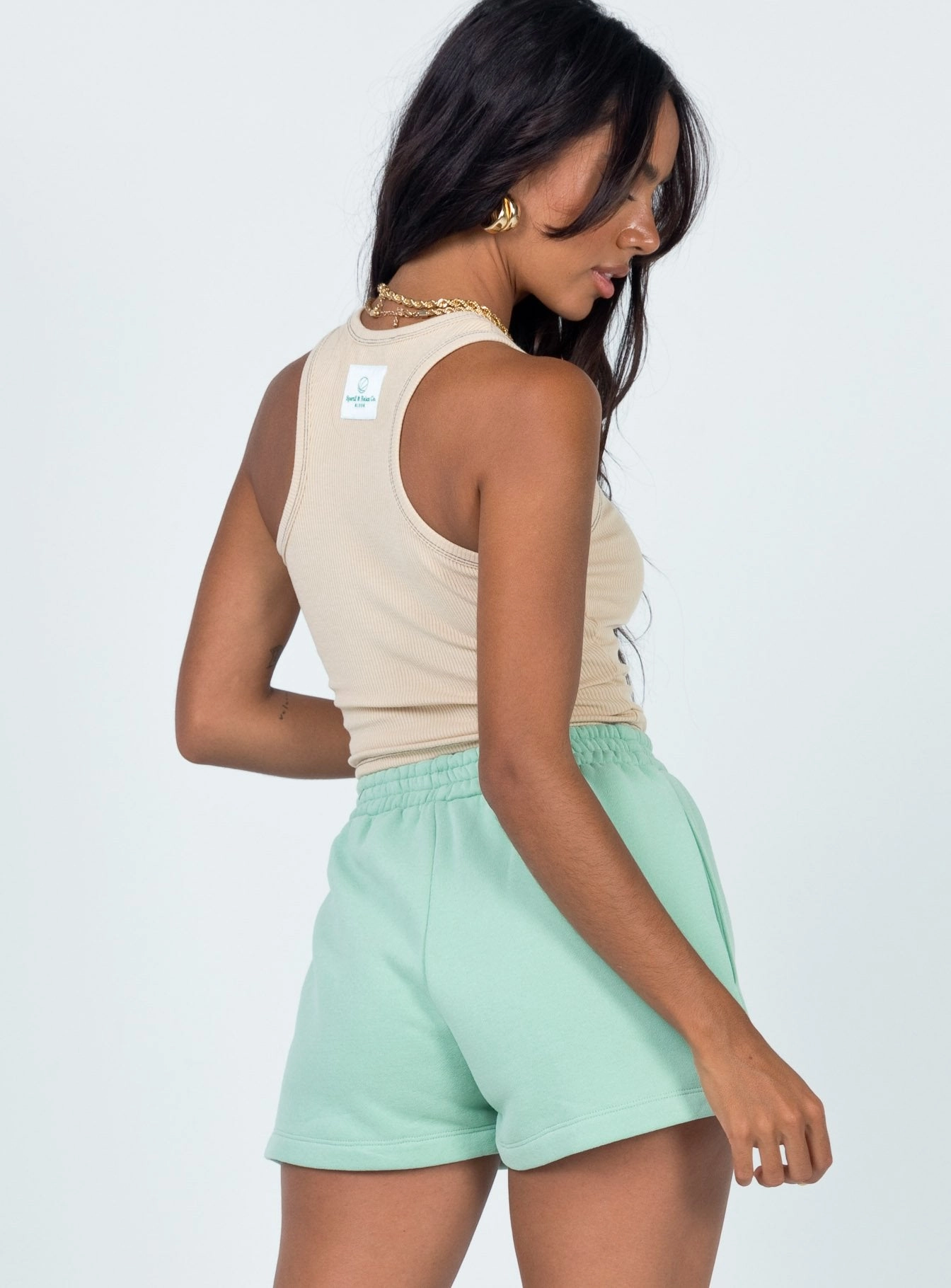 Daily Layer Lane Shorts Green