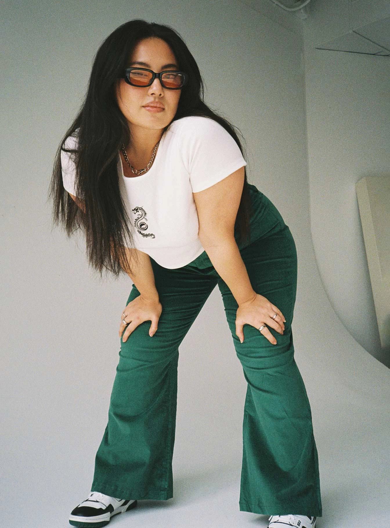 Day Wear Nadia Pants Green Curve