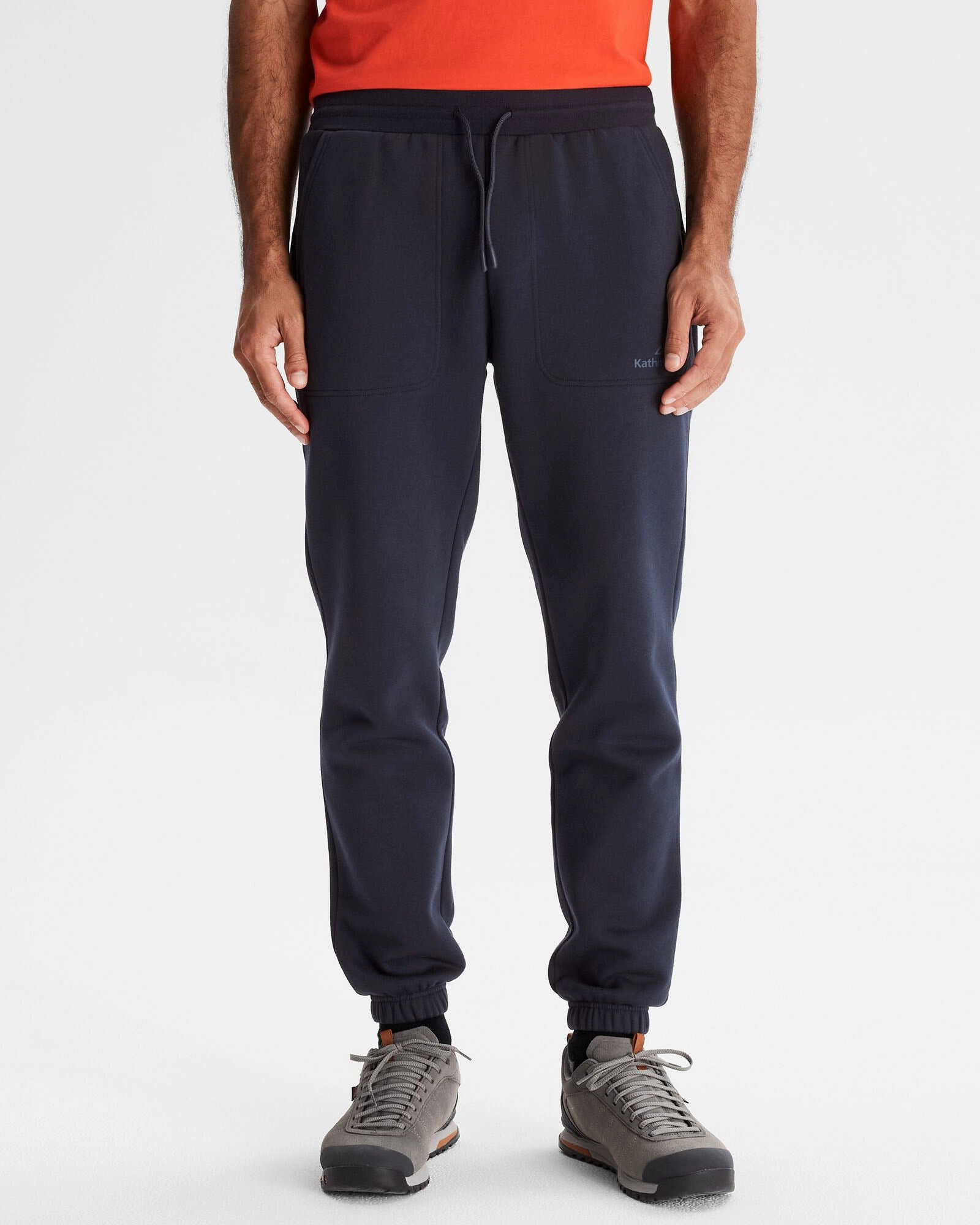 Flexible Material Men's Logo BB Joggers - Pure Navy