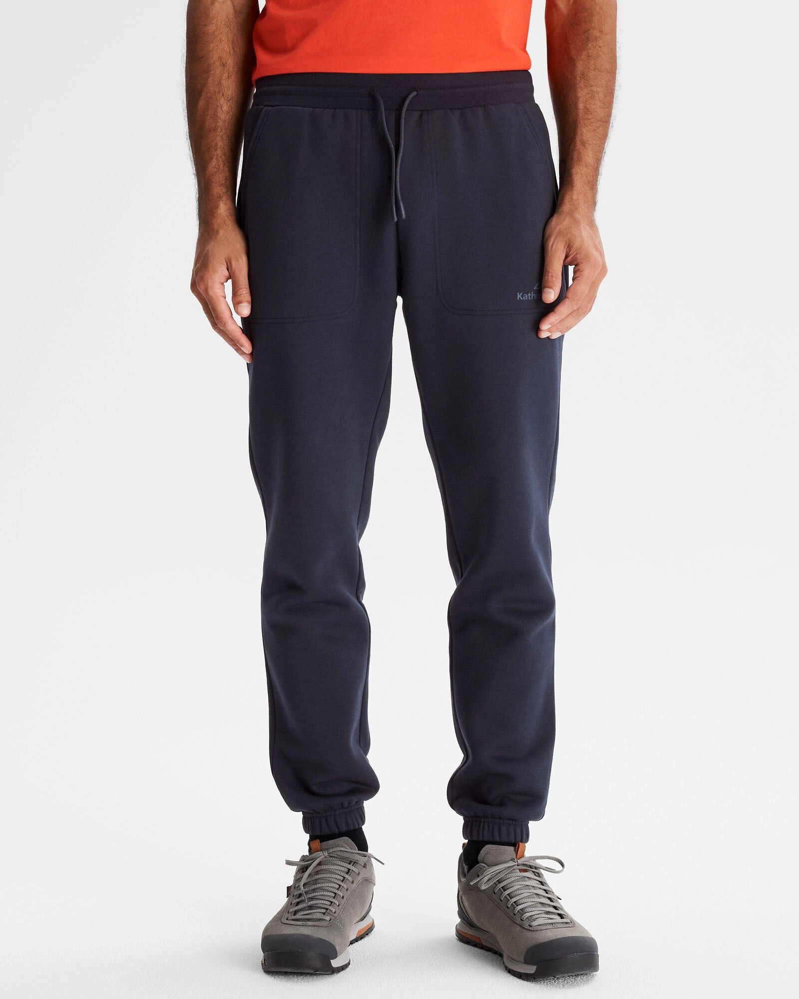 Active Flex Breathable Stretch Wear Men's Logo BB Joggers - Pure Navy