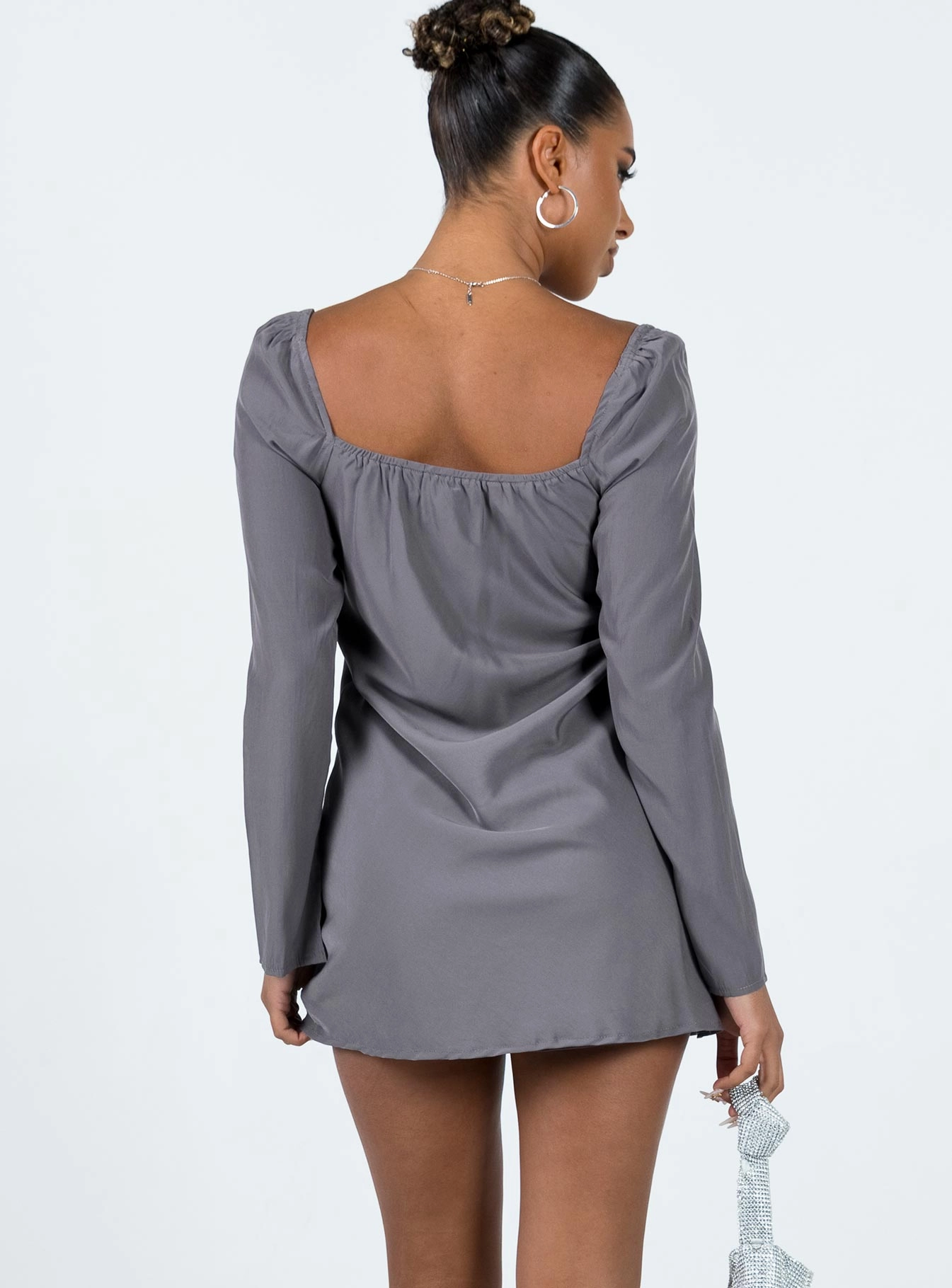 Star Power Mini Dress Slate Feminine Mood Pink Glow