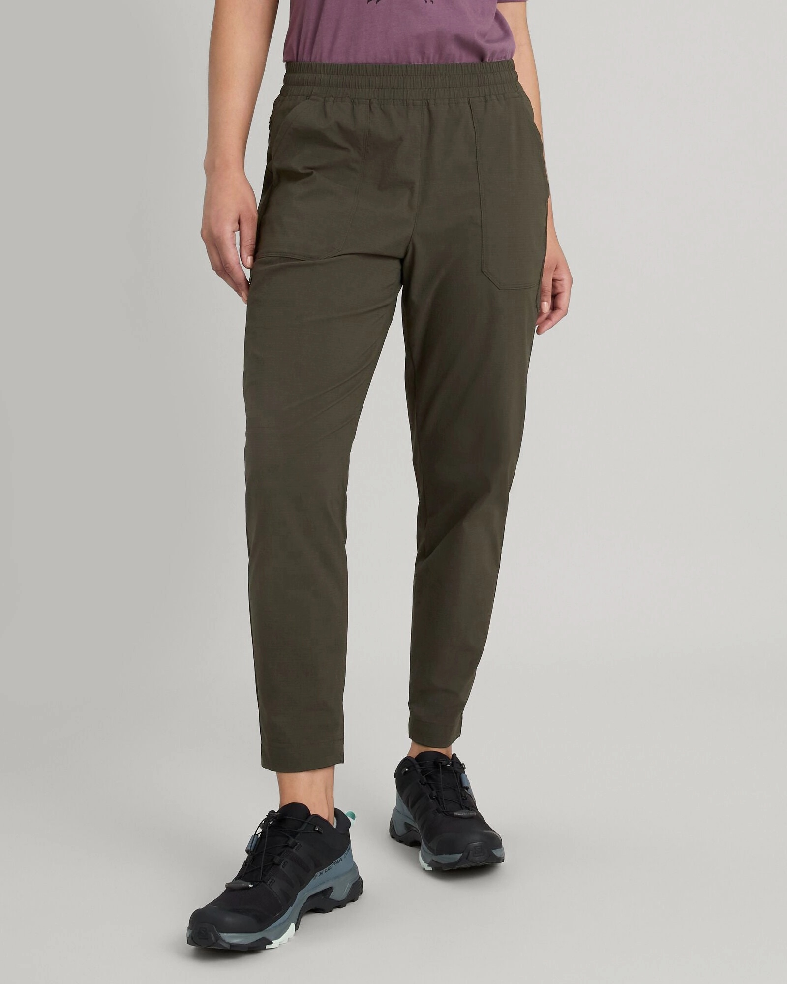 Women's Miro Tapered Pants - Dark Moss Easy Motion