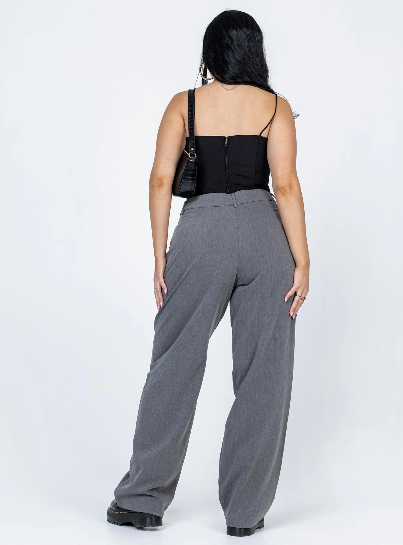 Modern Design Motel Sakaria Trouser Tailoring Charcoal