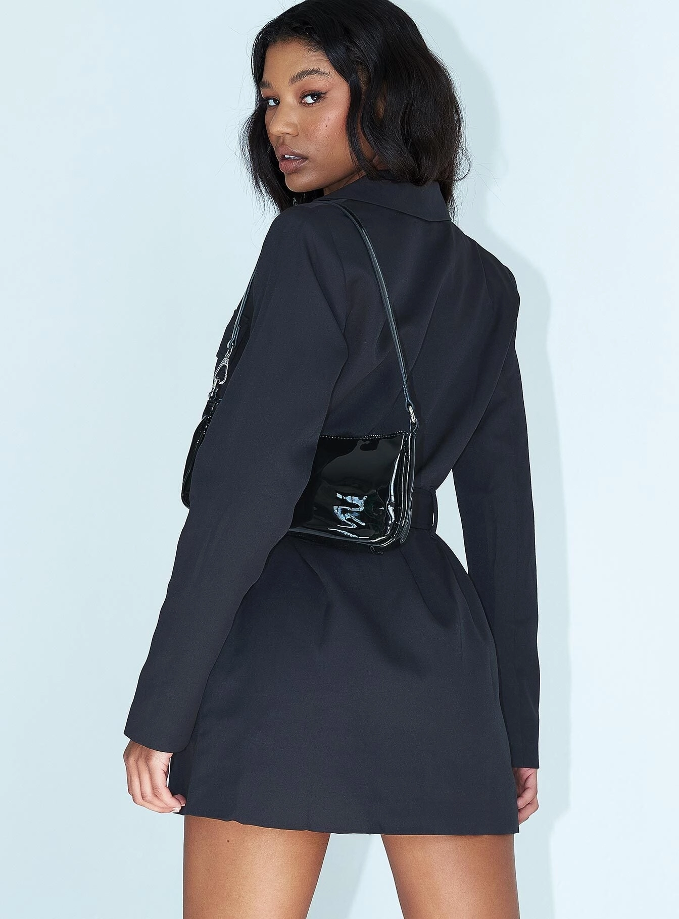 Steinway Mini Dress Black Modern Finish Seasonal Style