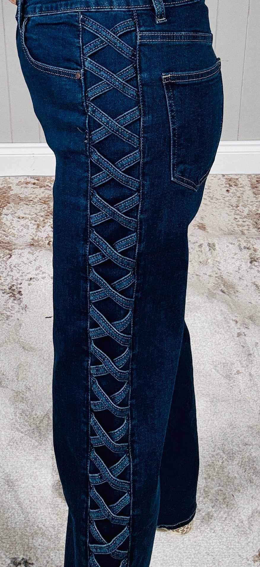 Mexicana Wide Leg Jeans Stretchable Fit
