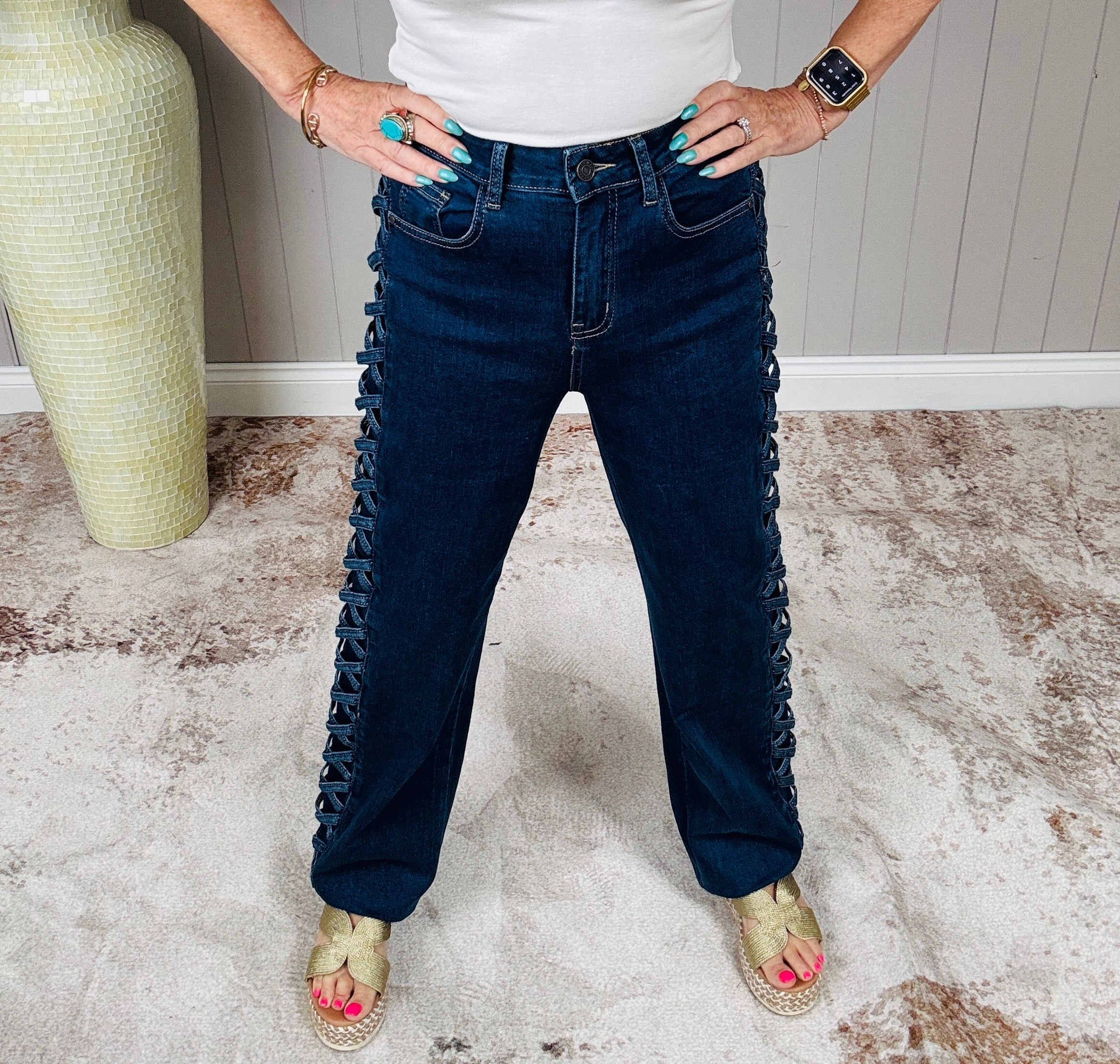 Mexicana Wide Leg Jeans Chic Fit