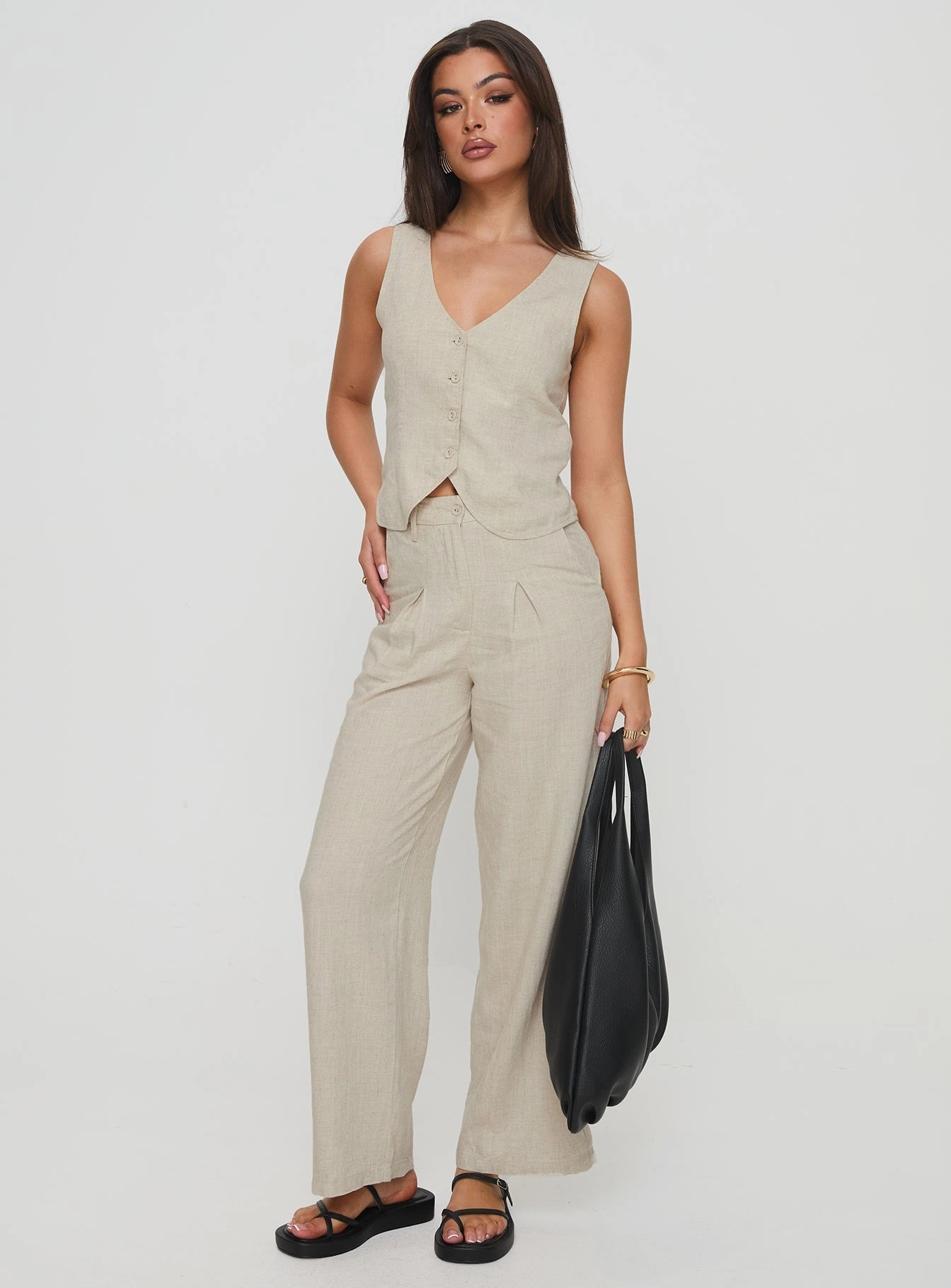 Sofi Pants Beige Active Comfort Wear