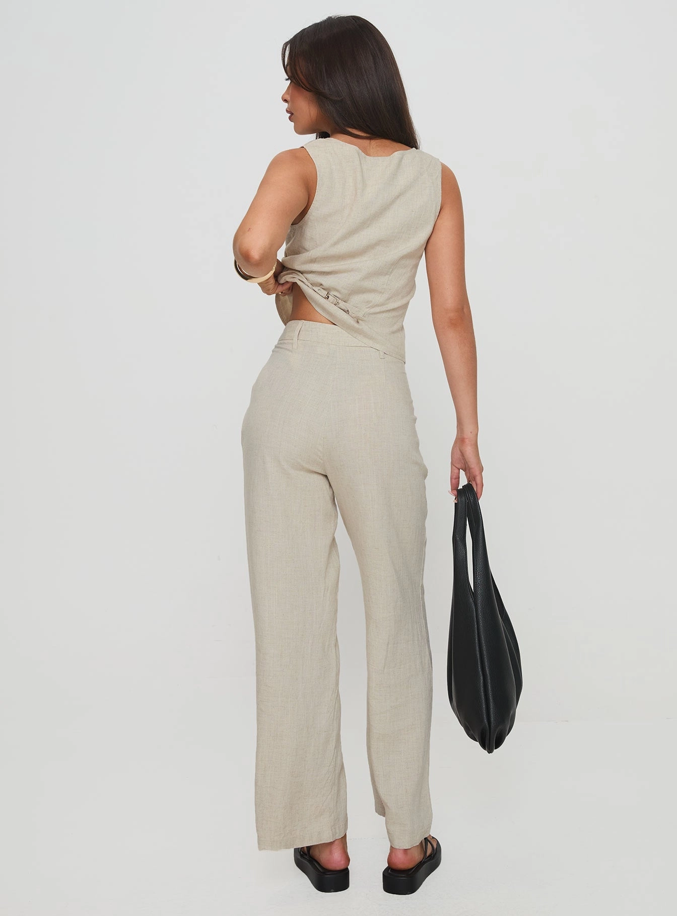 Sofi Pants Beige Quick Fit