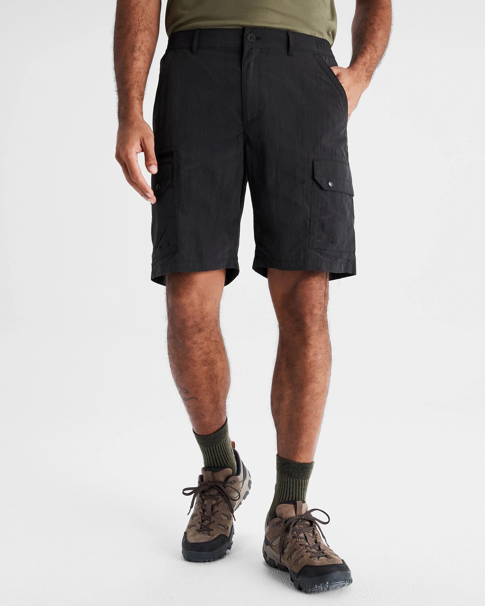 Men's EVRY-Day Cargo Shorts - Black Comfortable clothing
