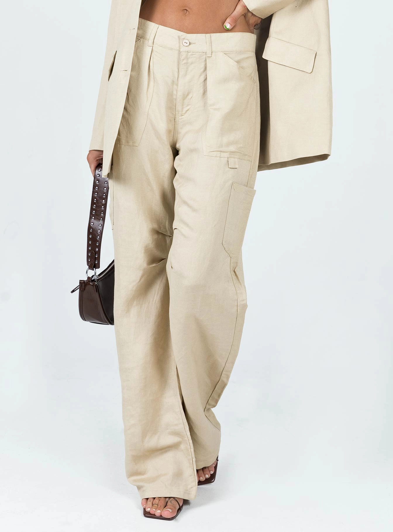 Noise Reduciting Fabric Smart Layering Miami Vice Pants Wheat