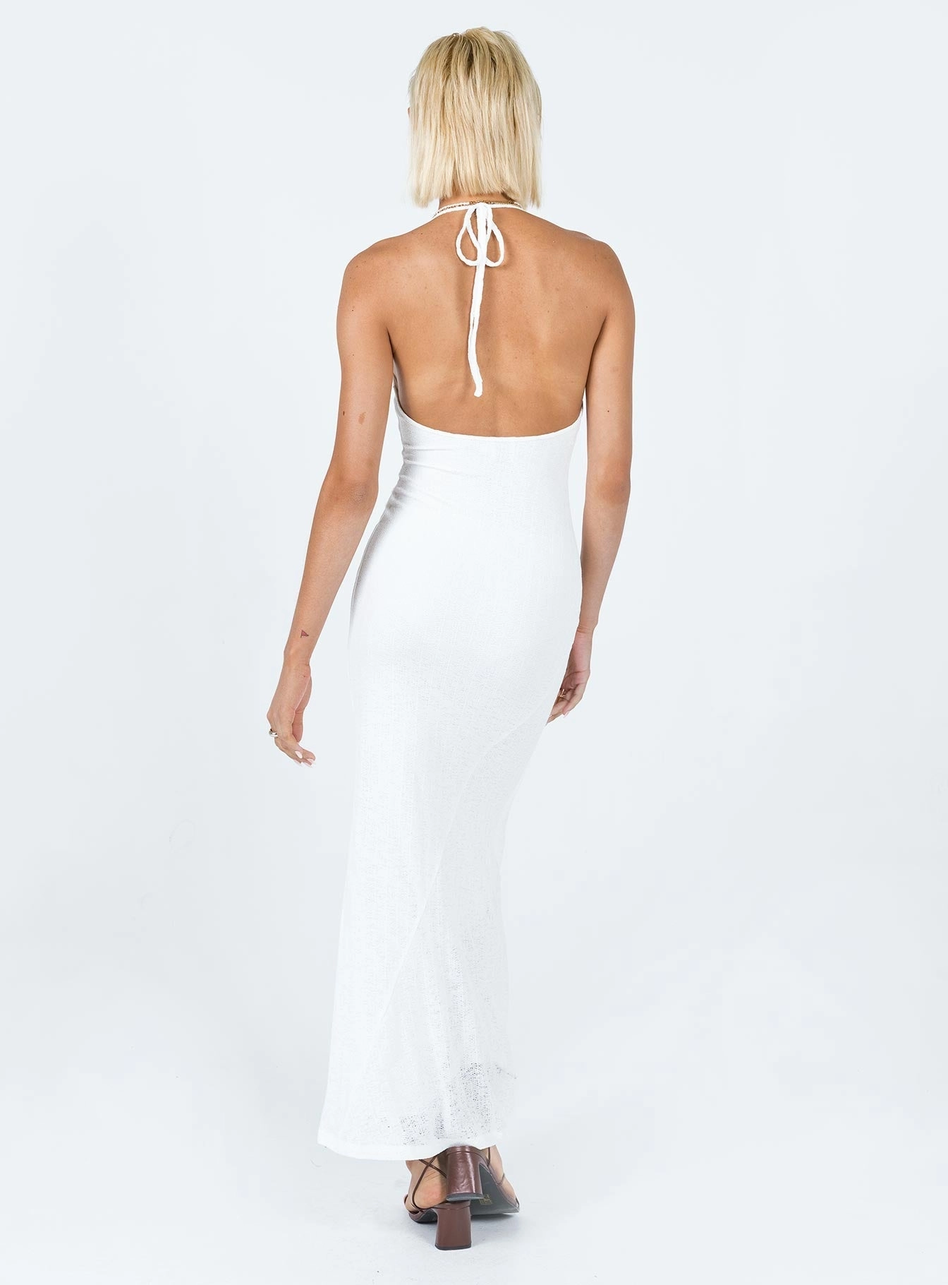 Clean Structure Soft Harmony Ellery Maxi Dress White