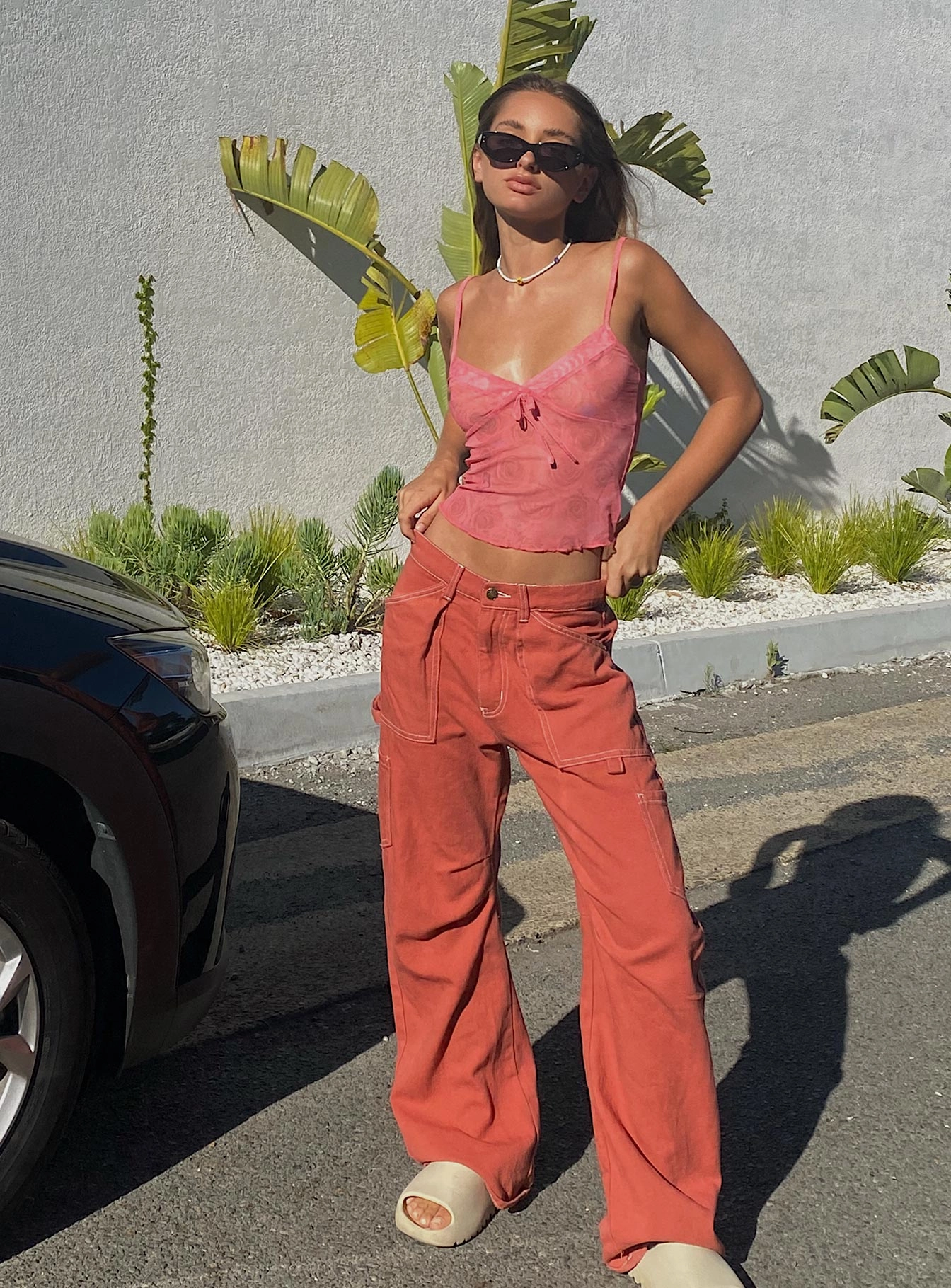 Foundation Piece Miami Vice Pants Red