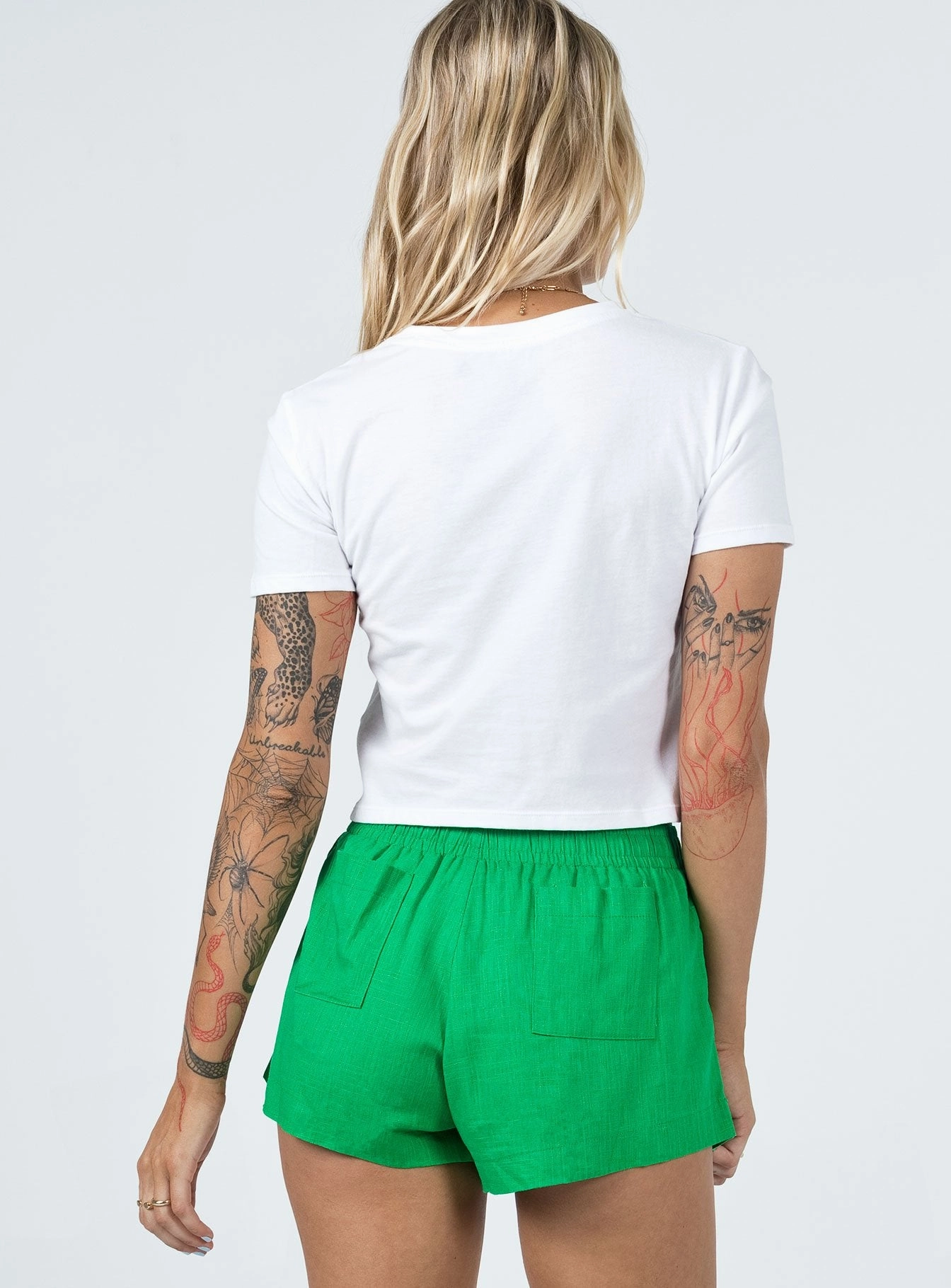 Beach House Shorts Green AntiOdorTreatment simple design