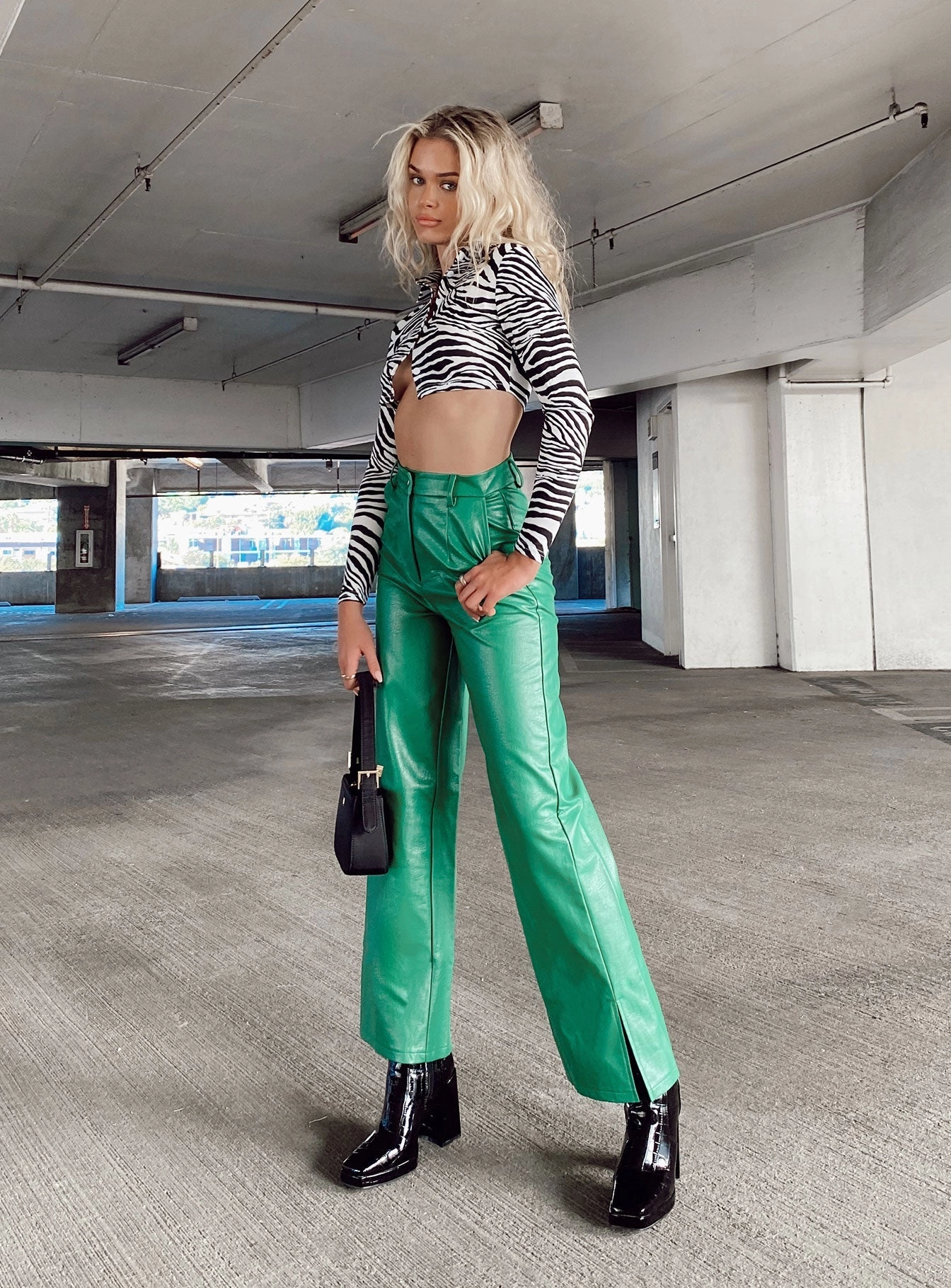 EcoFriendlyDye Suki Pants Green