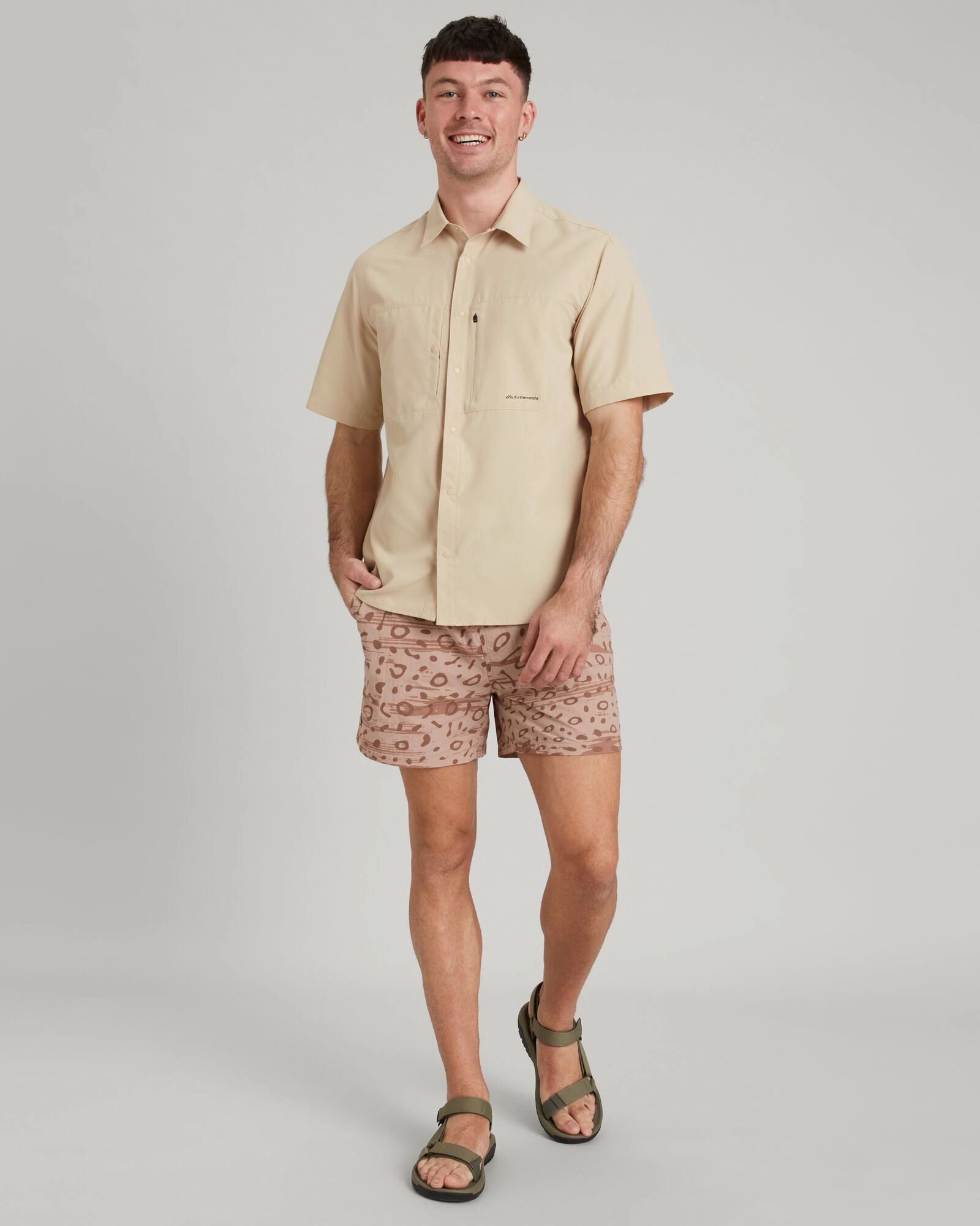 SUN-Scout UPF Men's Short Sleeve Shirt - Drift Slim Silhouette