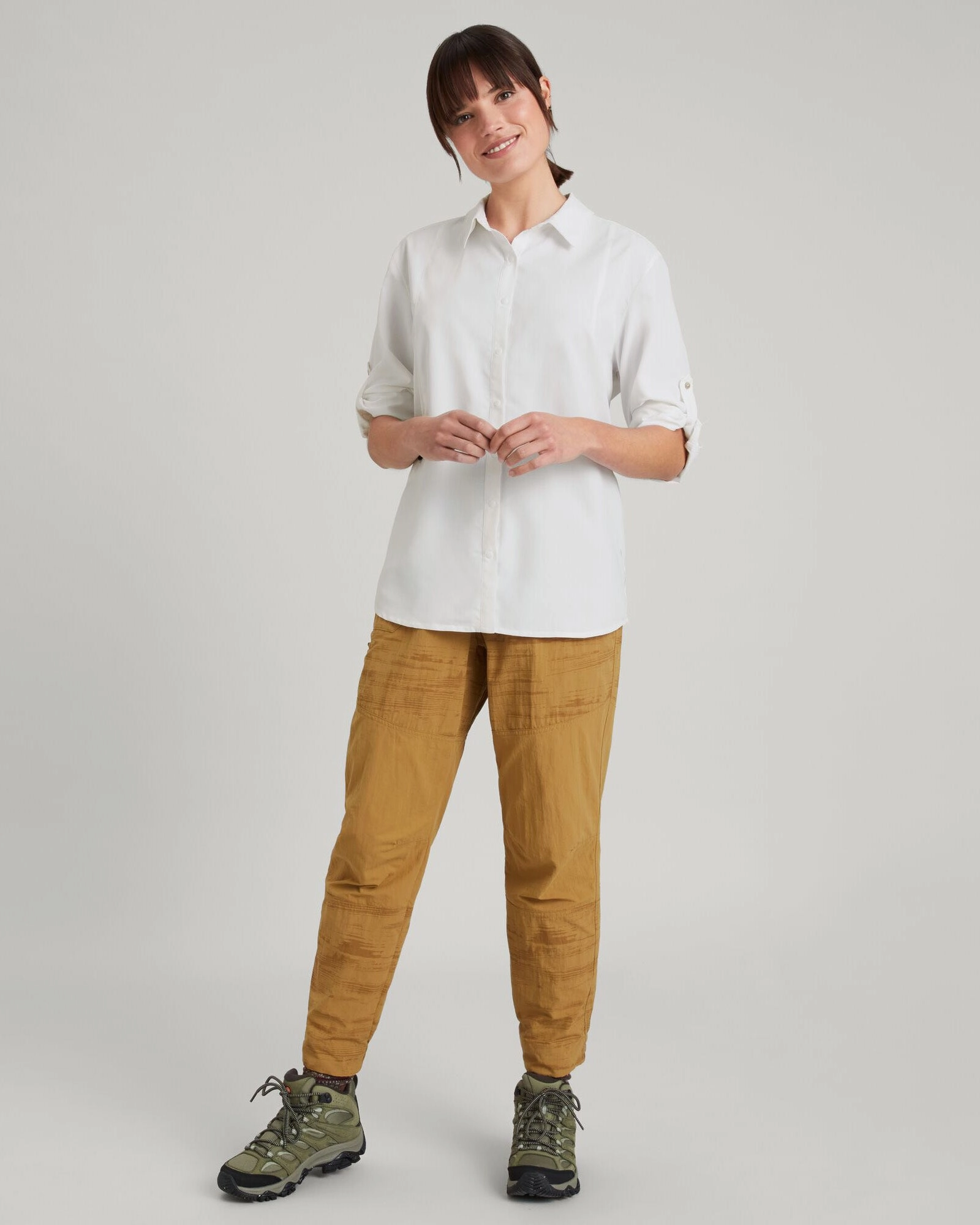 SUN-Scout UPF Women's Long Sleeve Shirt - White Practical Choice