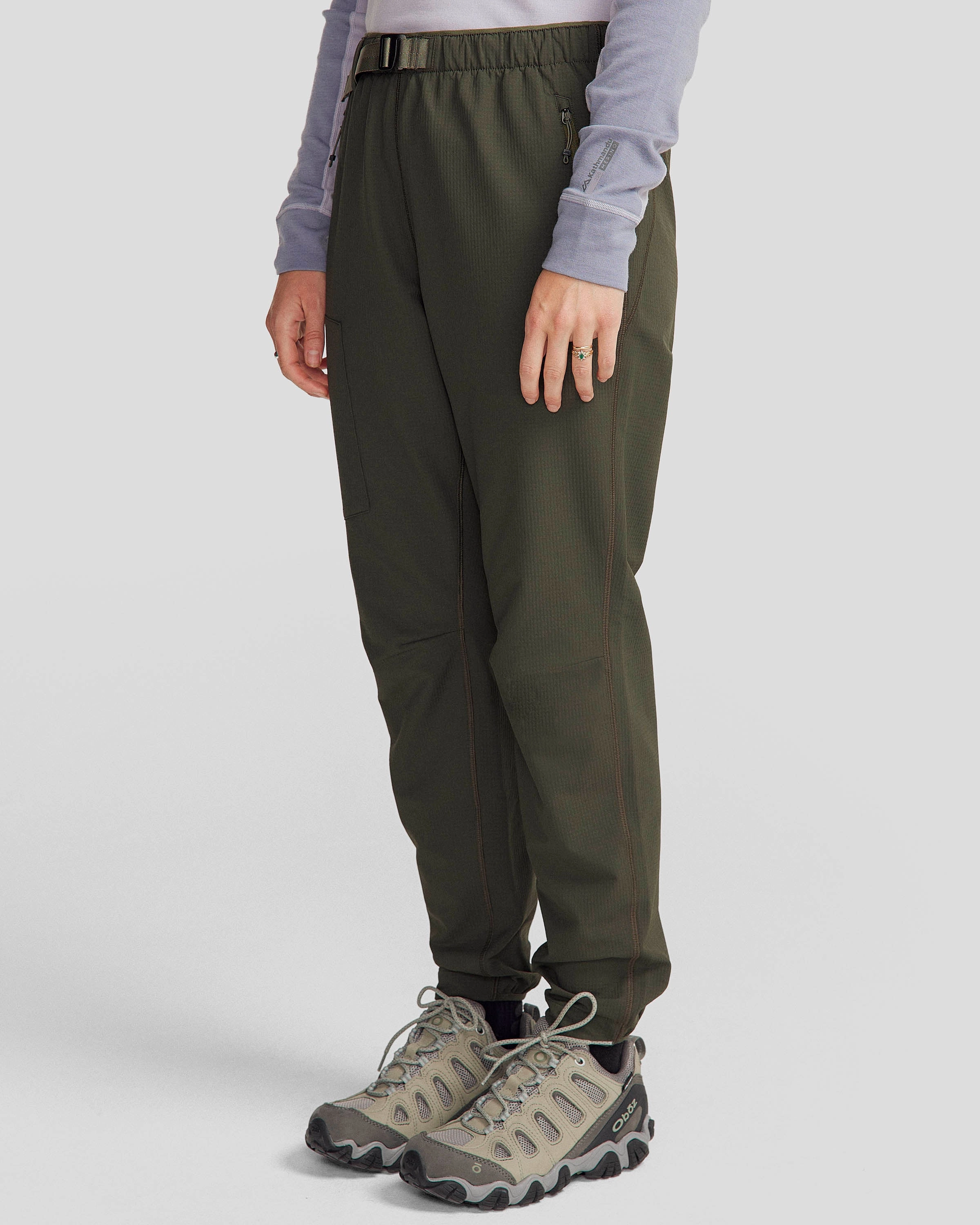 Everyday Flex Women's Aysen Fleece Joggers - Dark Moss