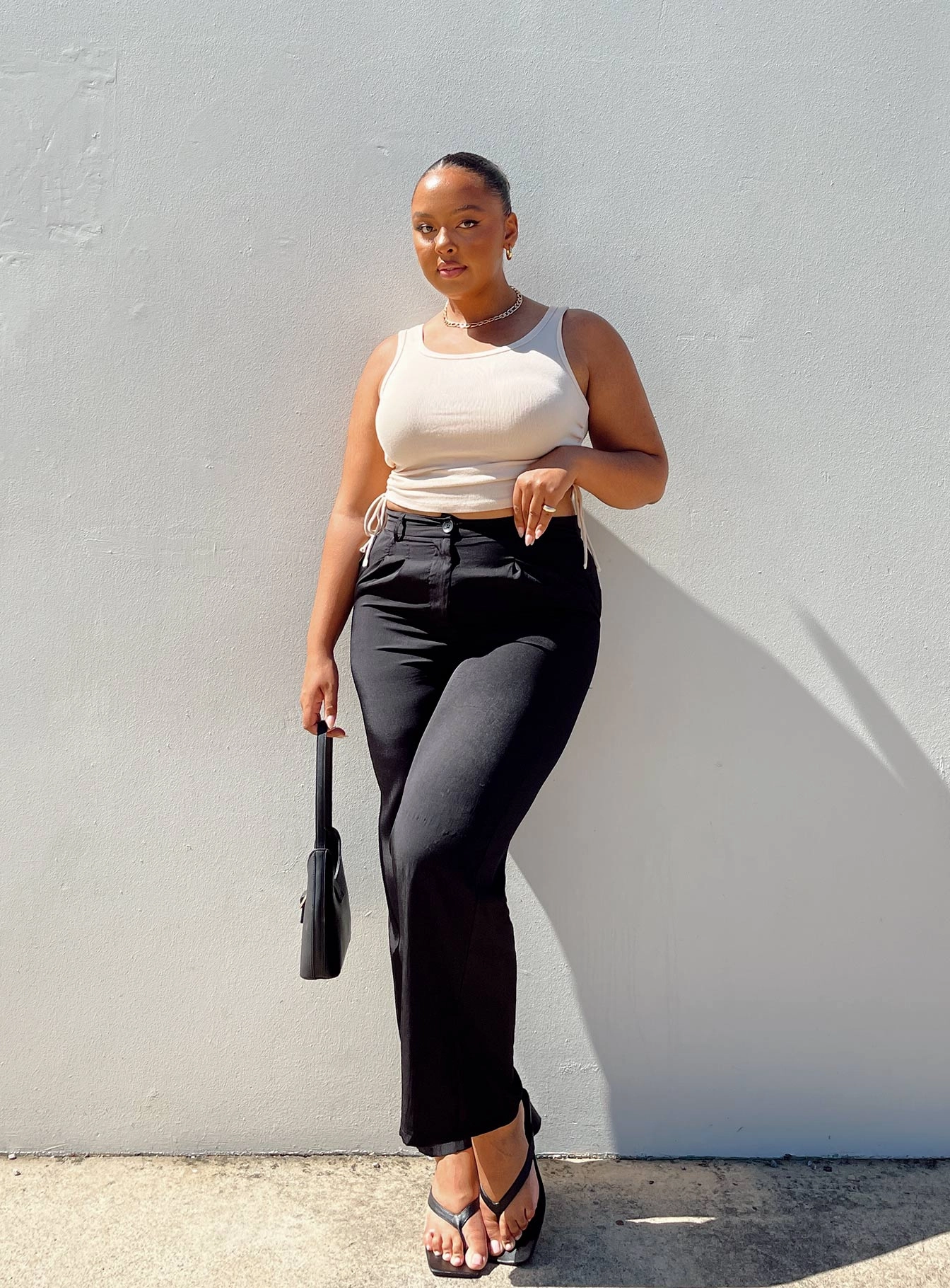 Kacey Pants Black Curve Perfect Fit Wear AbrasionGuardTape