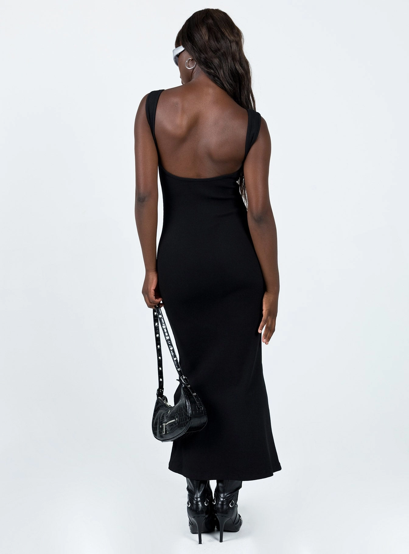 Dressy Glow Pure Motion Smythe Maxi Dress Black