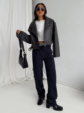 Outfit Staple Practical Style Titius Pant Navy