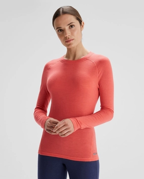 Women's K-Merino 125 Baselayer Top - Fruity Body Adaptive Fit Thermal Regulating Fabric