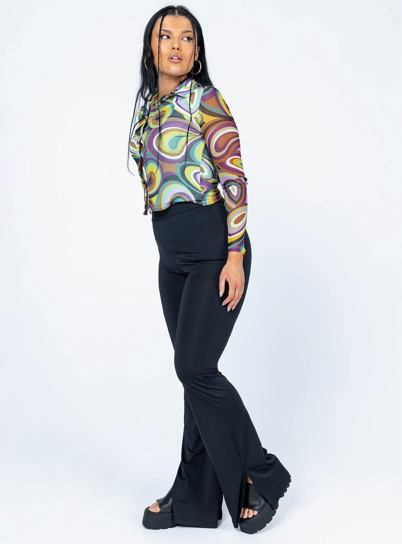 Versatile Wearable Core Support Tala Pants Black