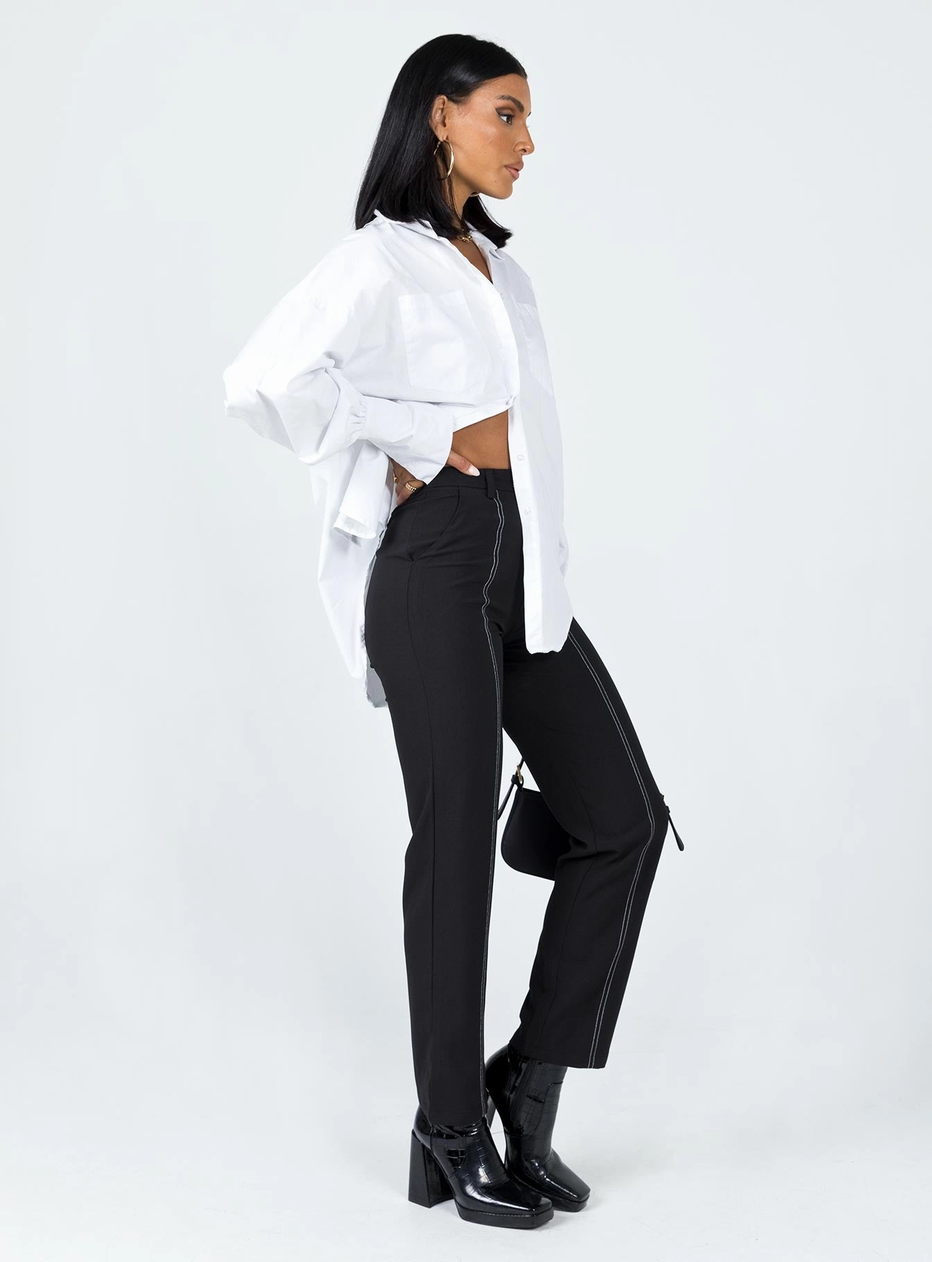 Tallas Pants Black Anti Bacterial Treatment Layer Friendly