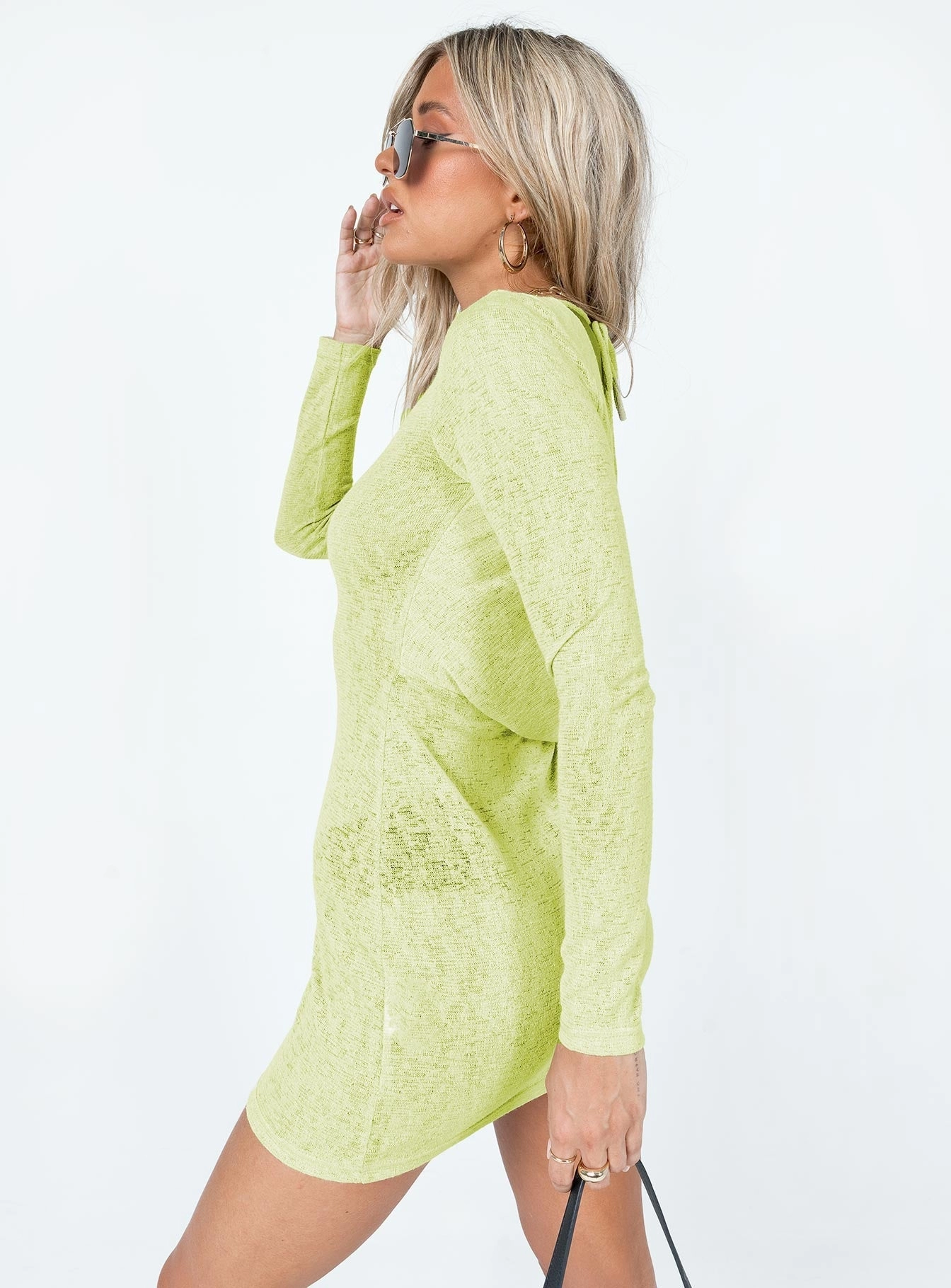 Fashion Fit Tallie Knit Mini Dress Green